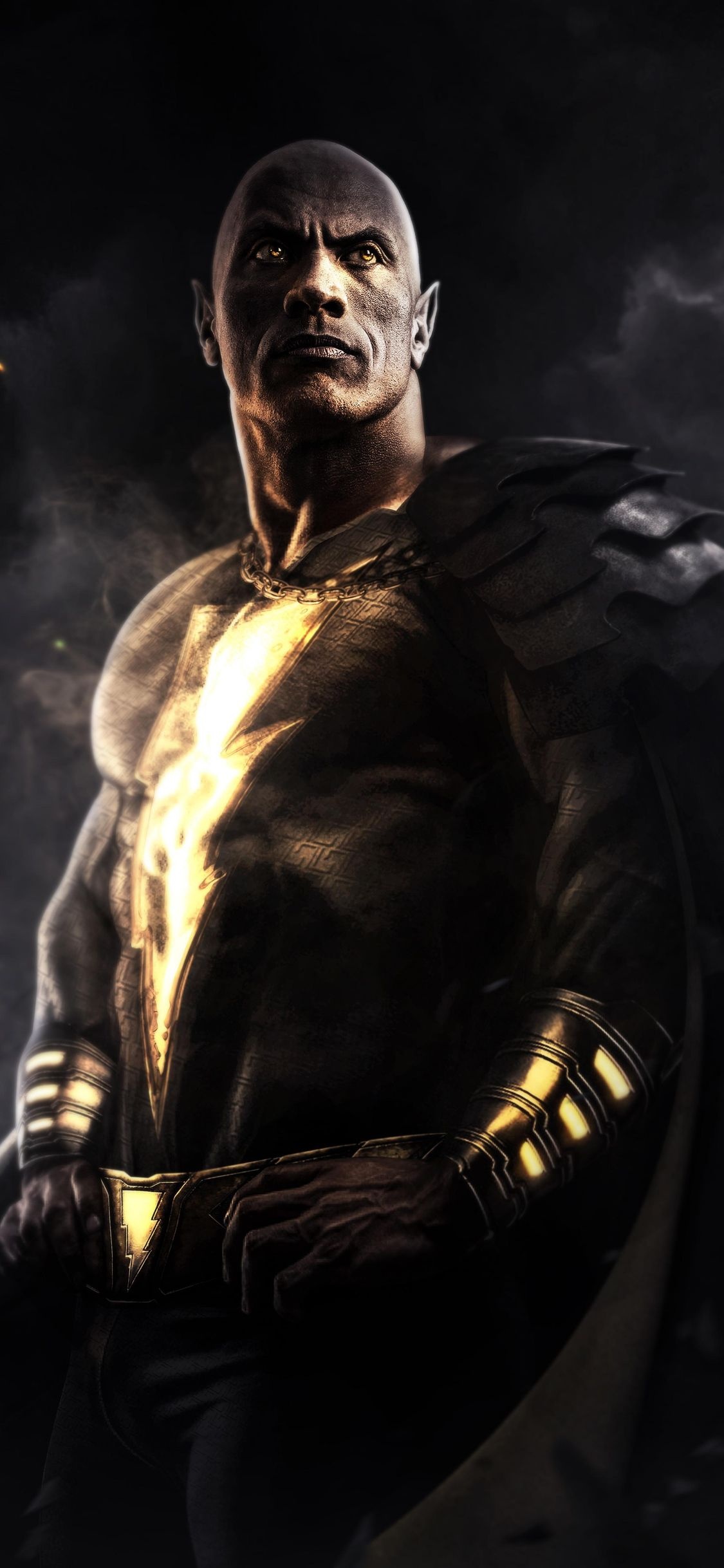 Black Adam, High-definition iPhone wallpapers, The Rock, 4K resolution, 1130x2440 HD Phone