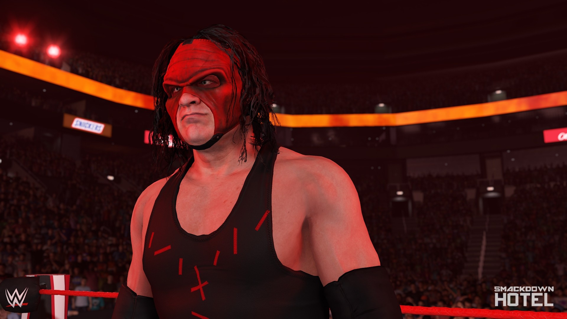 Kane (WWE), Wrestler roster, In-ring dominance, Intense presence, 1920x1080 Full HD Desktop