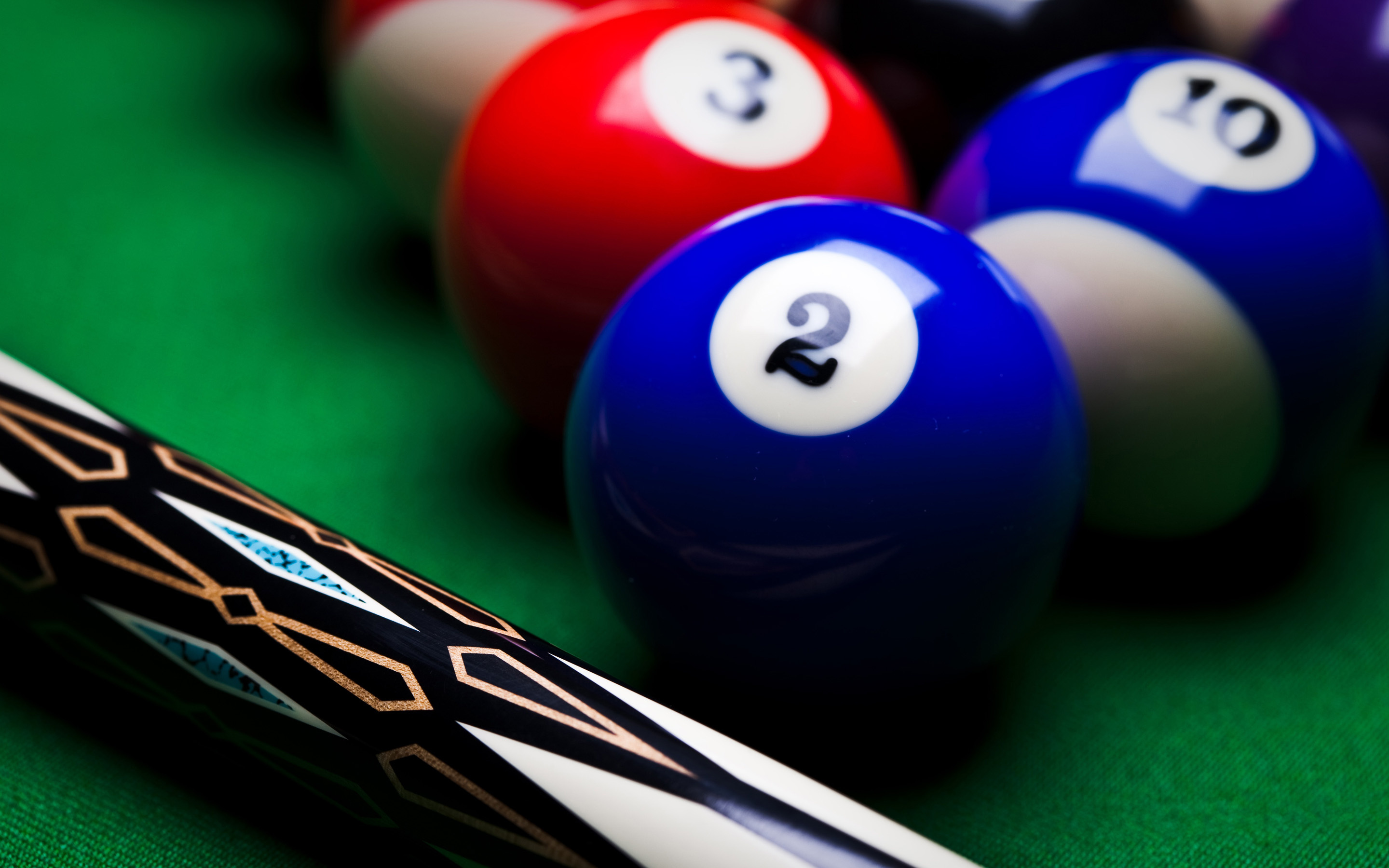 Cue Sports: Solids and stripes sports discipline, Eight-ball, Competitive and recreational sport. 2880x1800 HD Wallpaper.