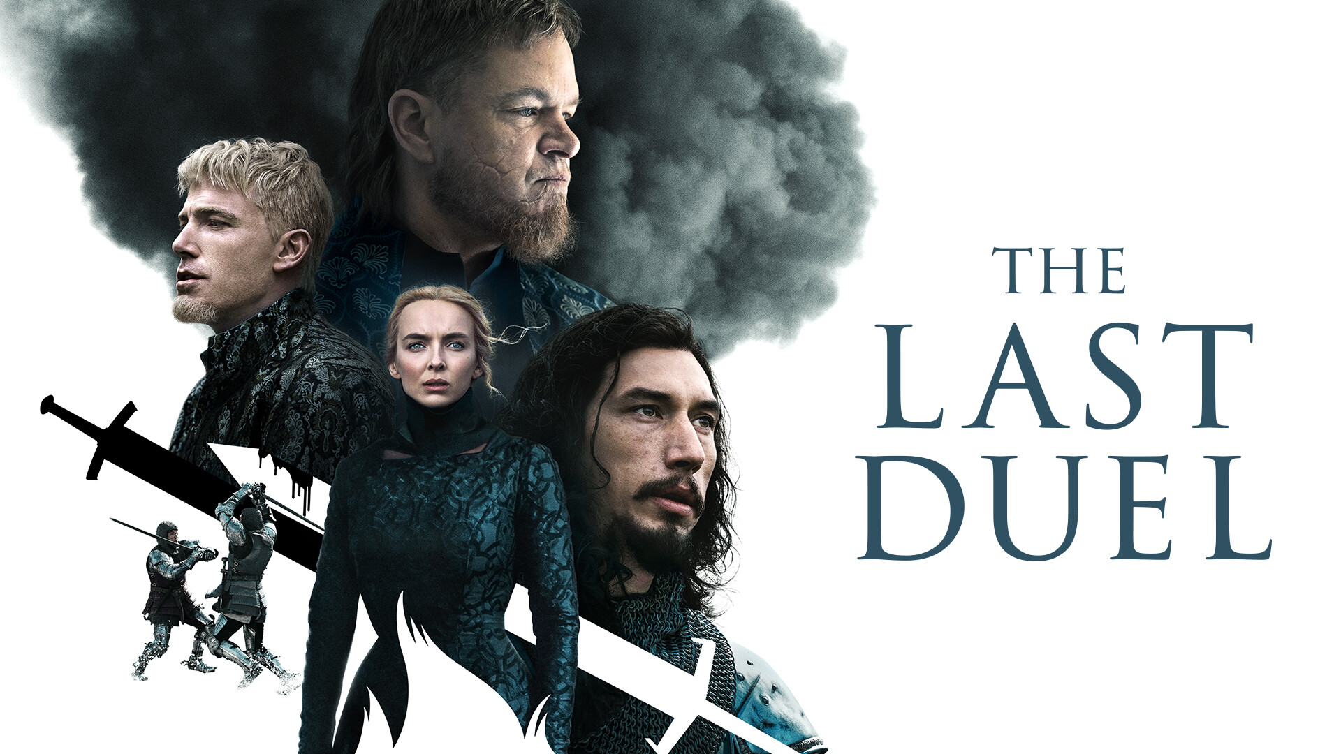 The Last Duel: Matt Damon, Adam Driver, Jodie Comer, Ben Affleck, 2021 movie. 1920x1080 Full HD Wallpaper.