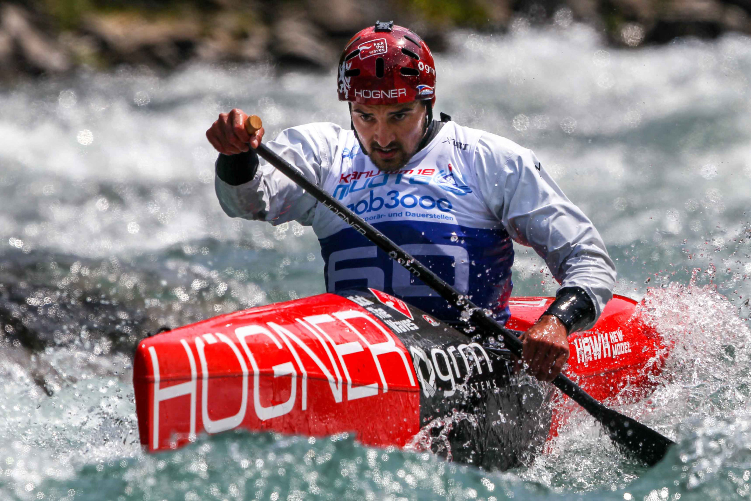 Canoeing: Canoe slalom, A competitive sport with the aim to navigate a decked canoe or kayak. 2560x1710 HD Wallpaper.