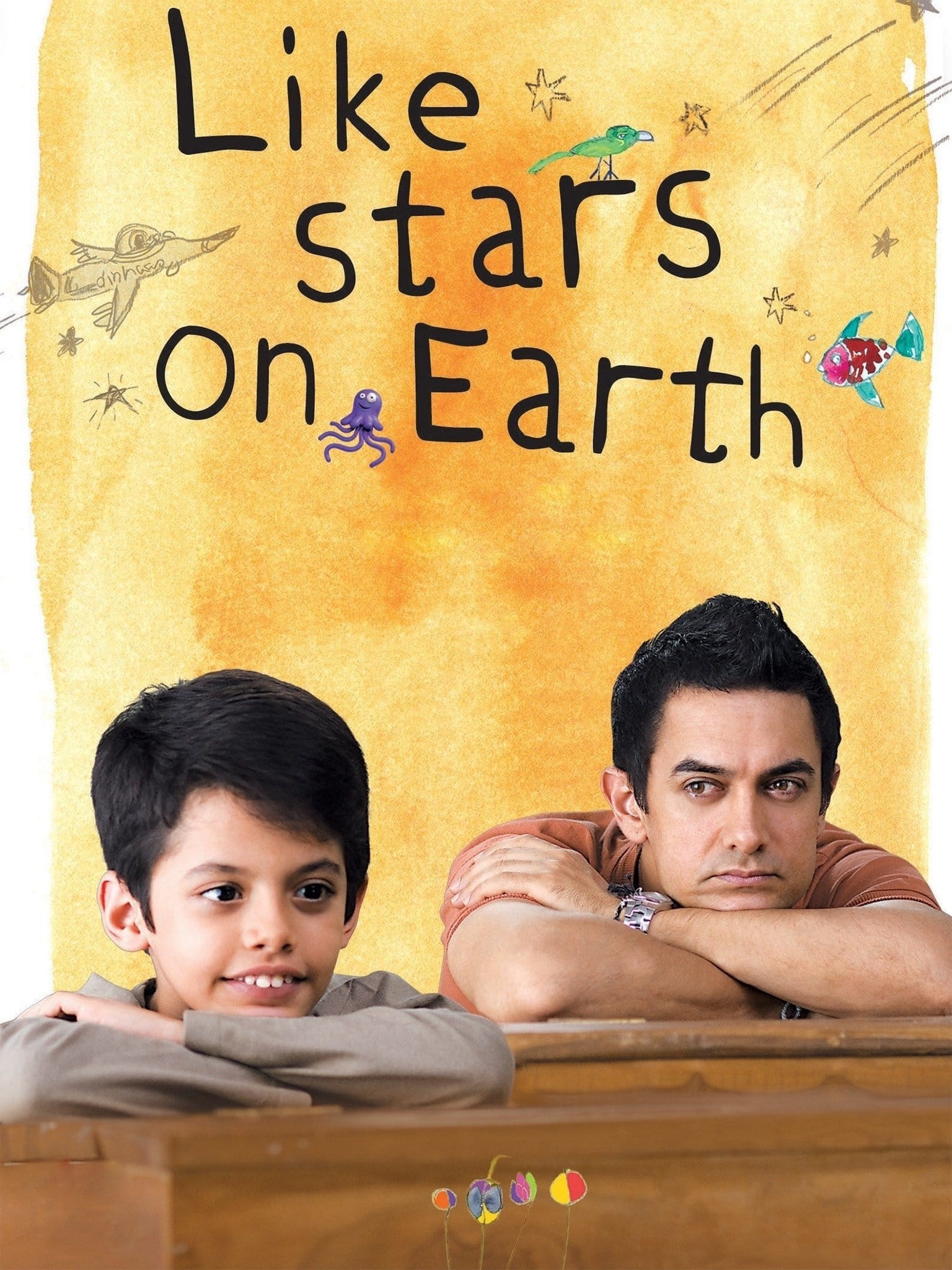 Like Stars on Earth: The film stars Aamir along with Darsheel Safary, Tanay Chheda, Sachet Engineer, Vipin Sharma and Tisca Chopra. 1540x2050 HD Background.