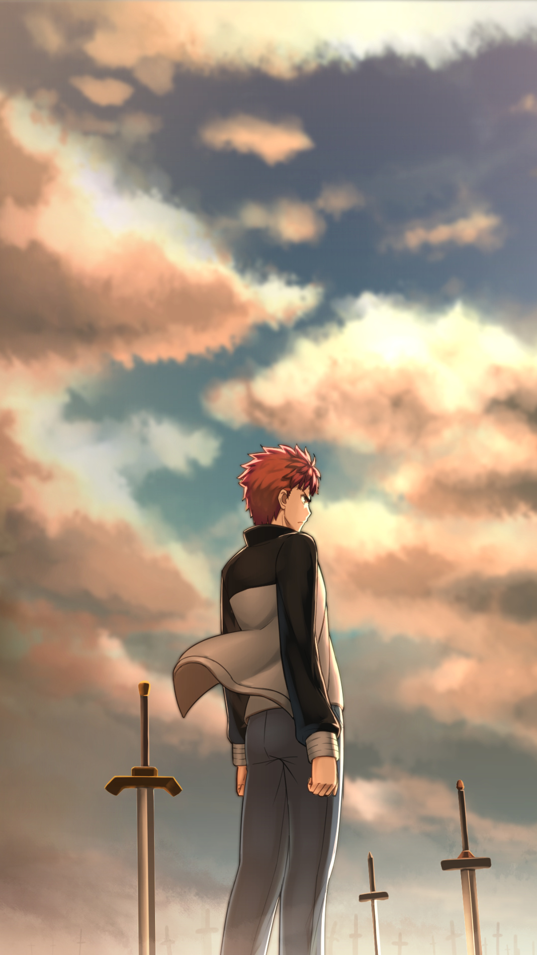 Fate/stay night: Unlimited Blade Works, Anime series, 1080x1920 Full HD Phone