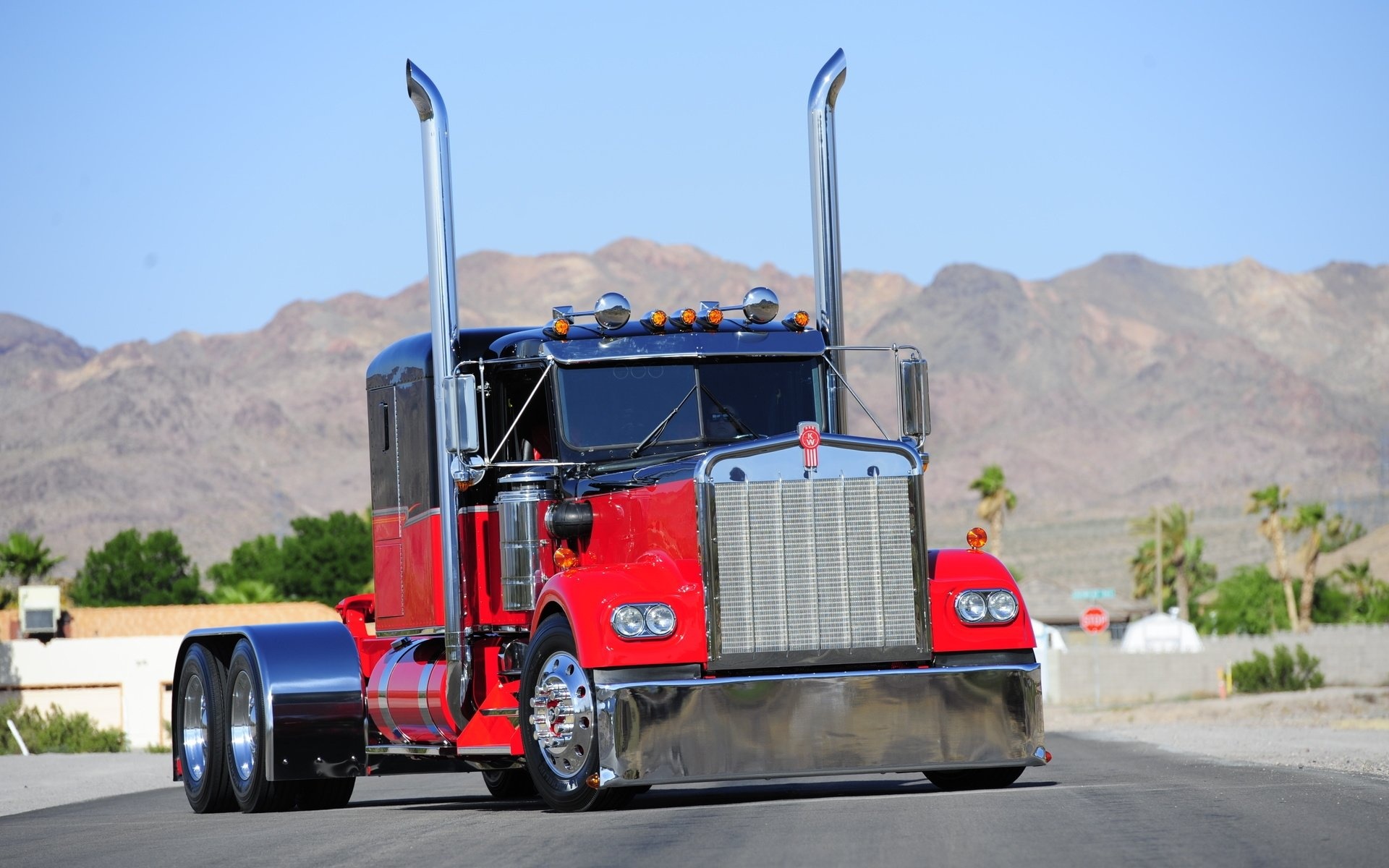 Kenworth trucks, Powerful engines, American road icons, Trucking industry, 1920x1200 HD Desktop