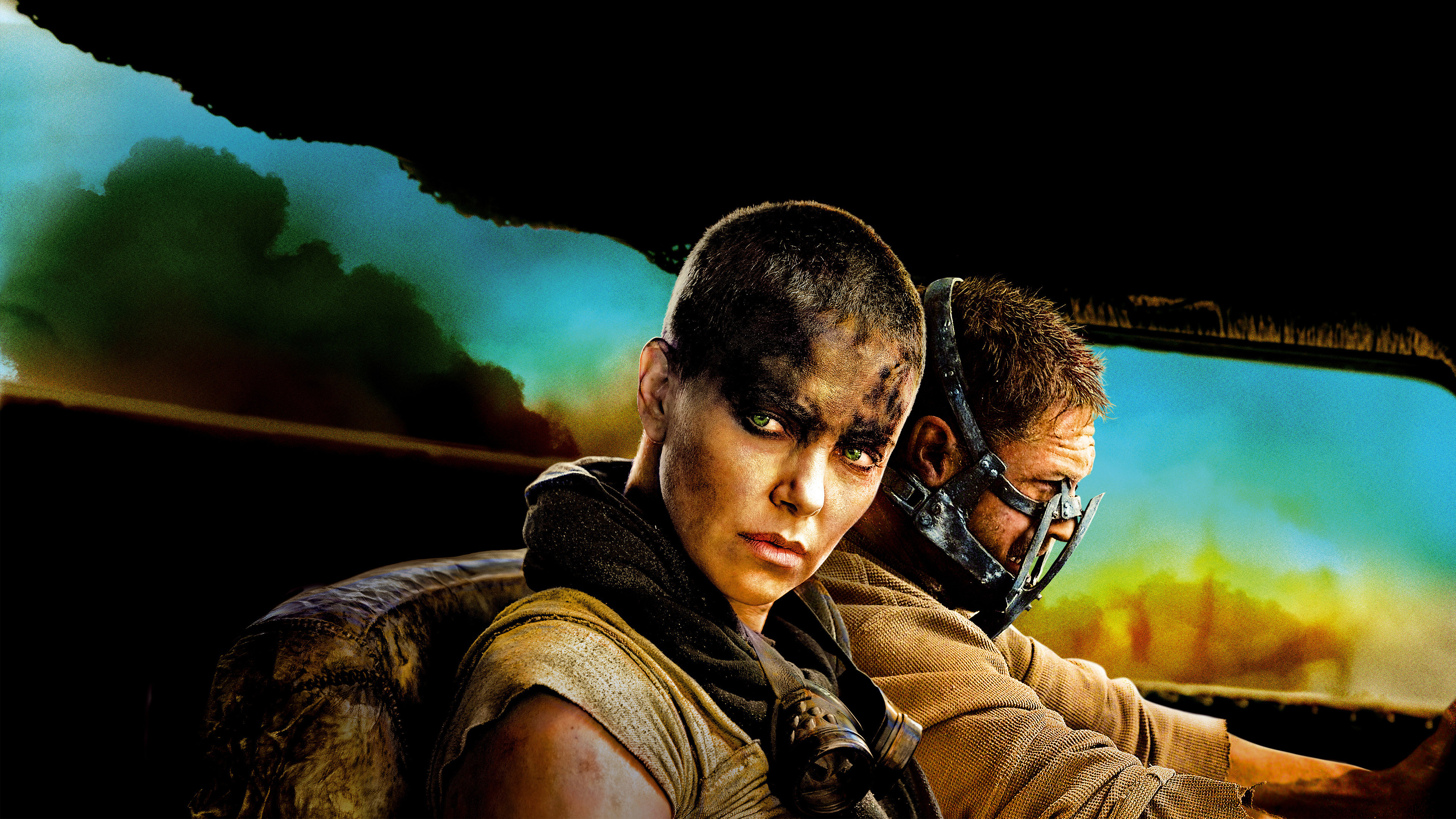 Mad Max: A 2015 Australian post-apocalyptic action film, Charlize Theron as Imperator Furiosa. 3840x2160 4K Wallpaper.