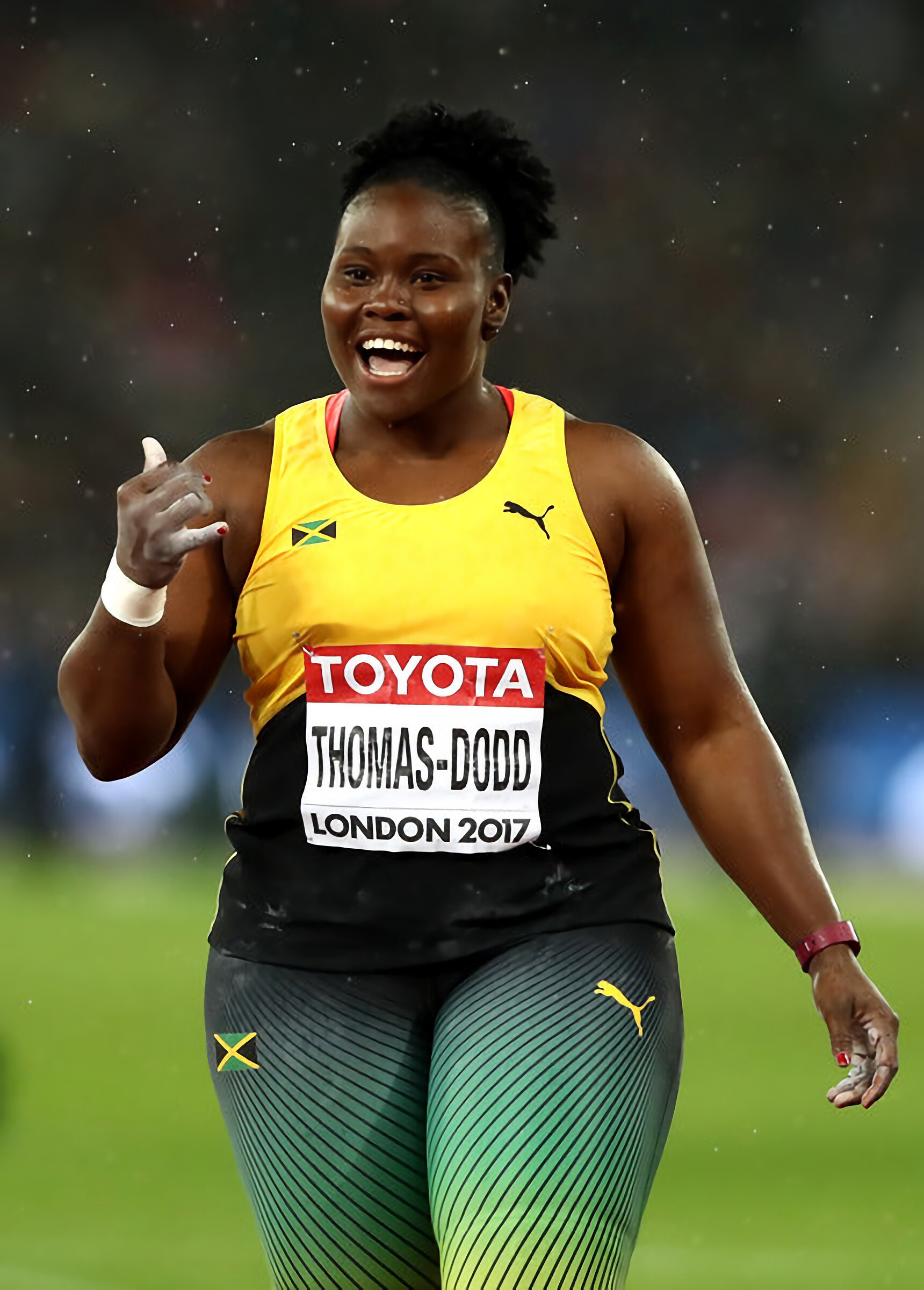 Danniel Thomas-Dodd, Shot put powerhouse, Jamaican pride, Athletics, 1720x2400 HD Phone