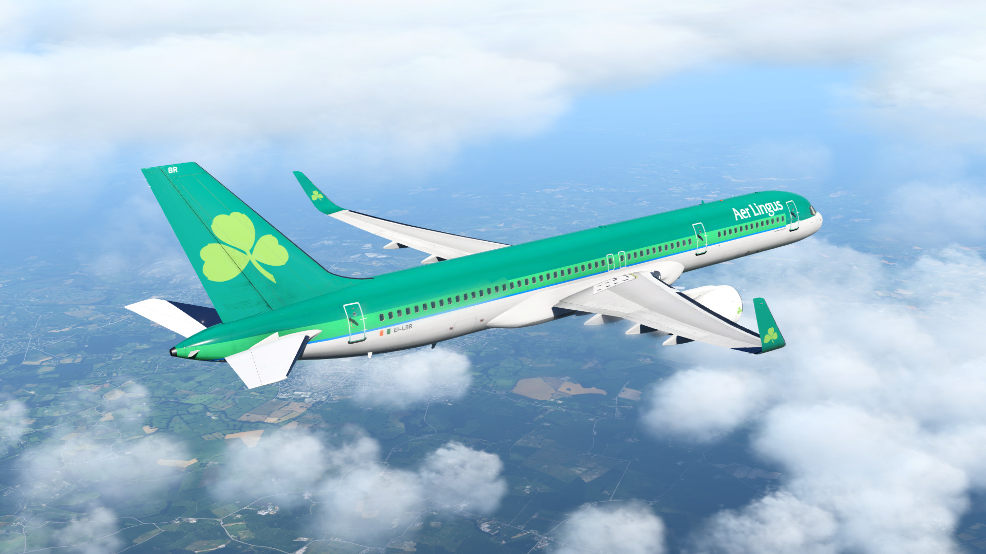 Aer Lingus, ASL Airlines, Boeing 757-200, Aircraft skins, 1920x1080 Full HD Desktop