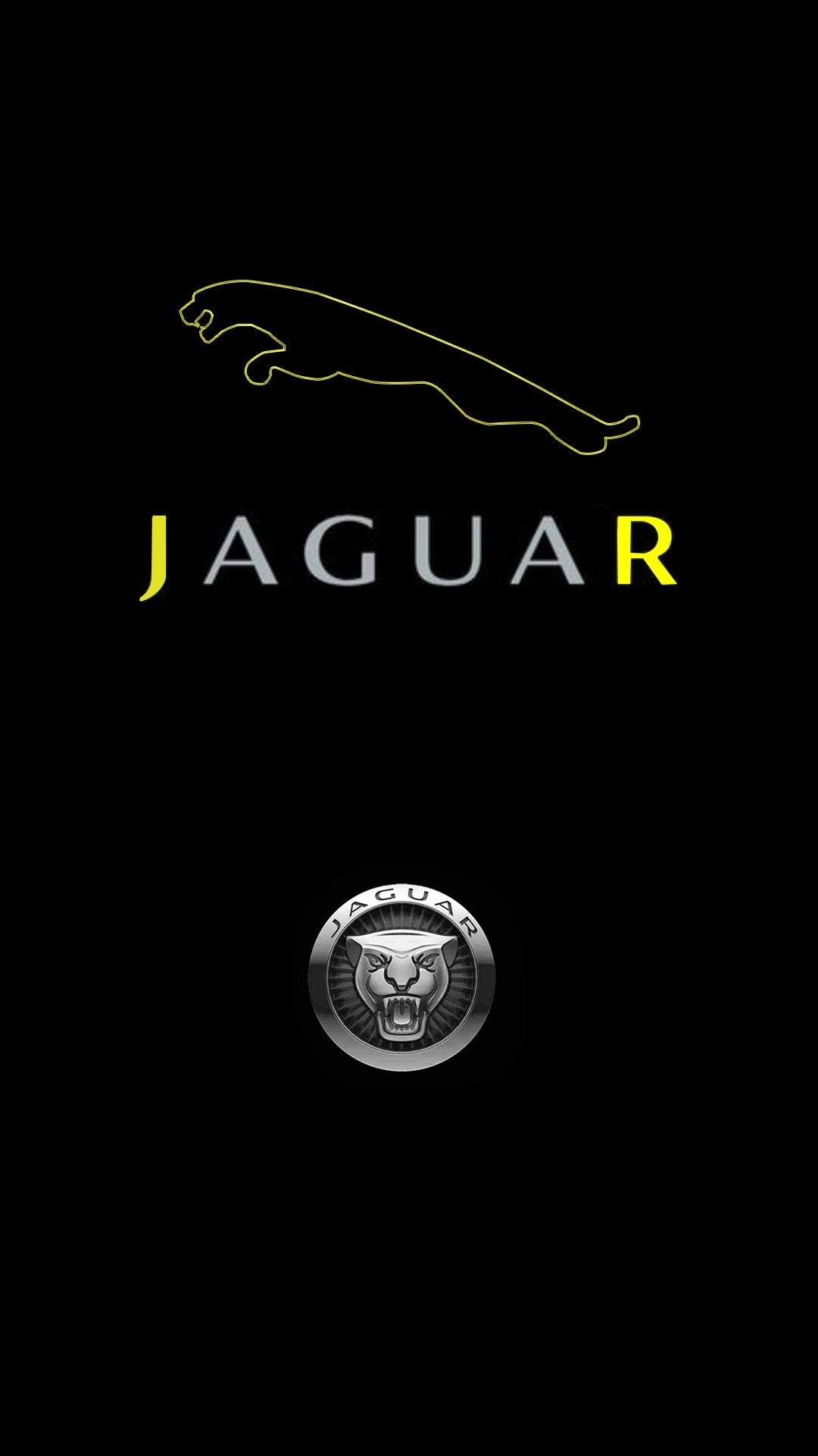 Jaguar Logo, Luxury car, Striking wallpaper, Timeless symbol, 1080x1920 Full HD Phone