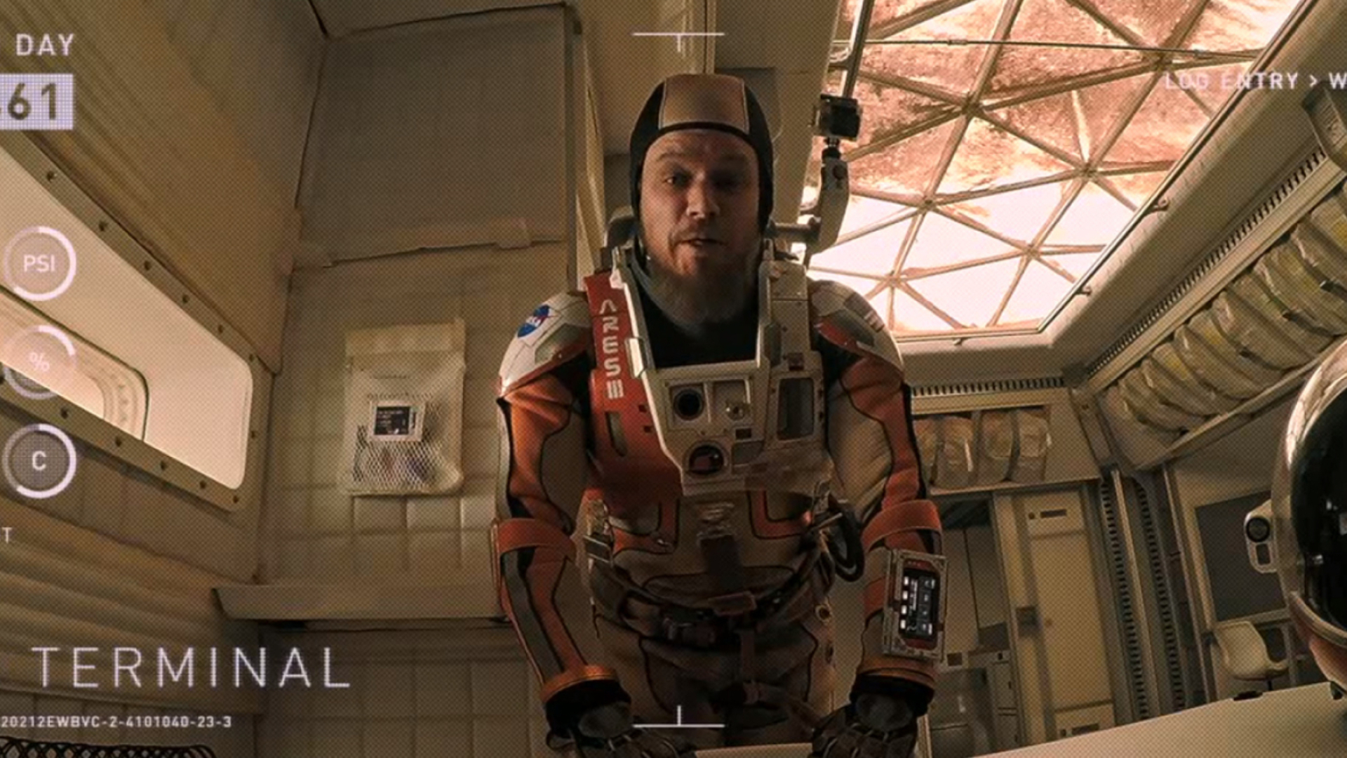 The Martian, Mark Watney, Space pirate, Contact with Earth, 1920x1080 Full HD Desktop