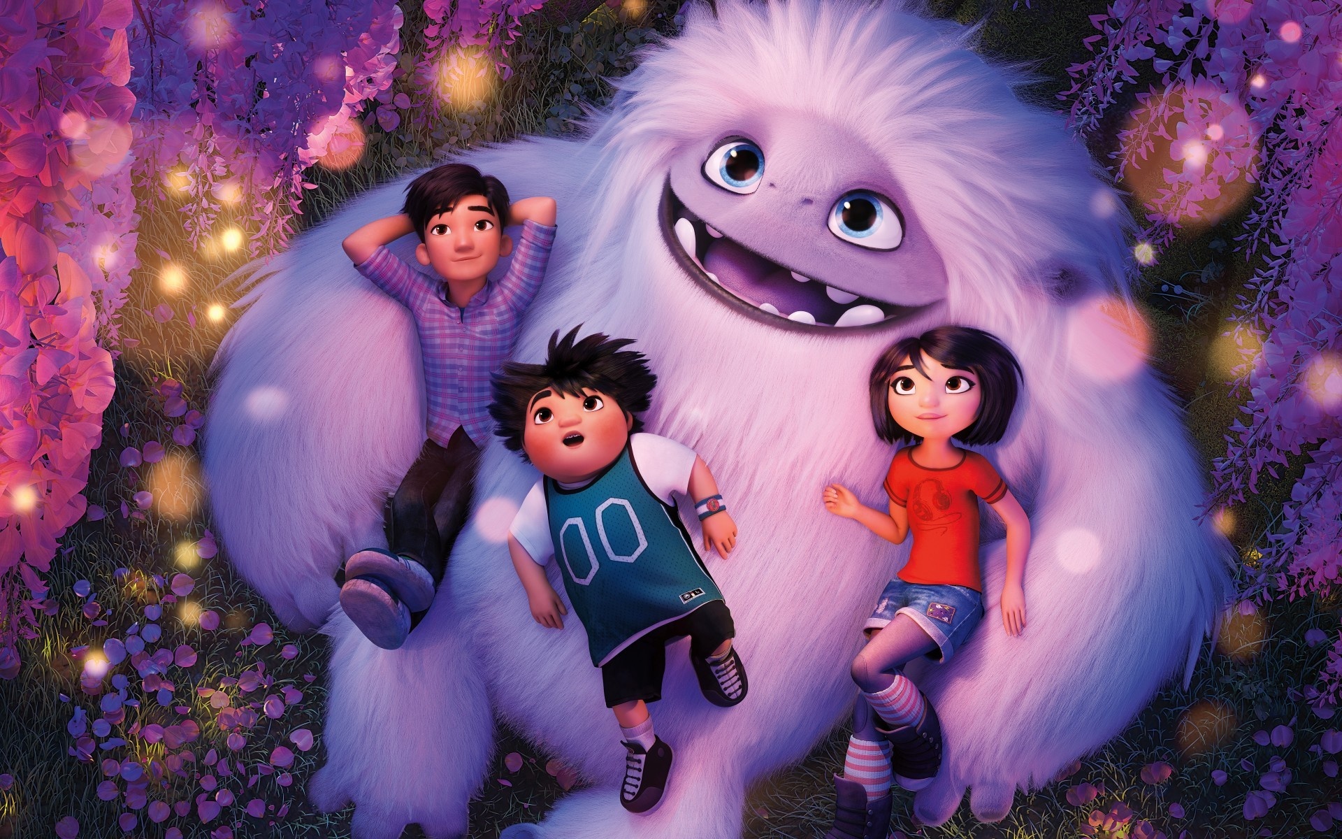 Abominable (Animation), Yi and Jin, Hollywood blog, Family-friendly film, 1920x1200 HD Desktop