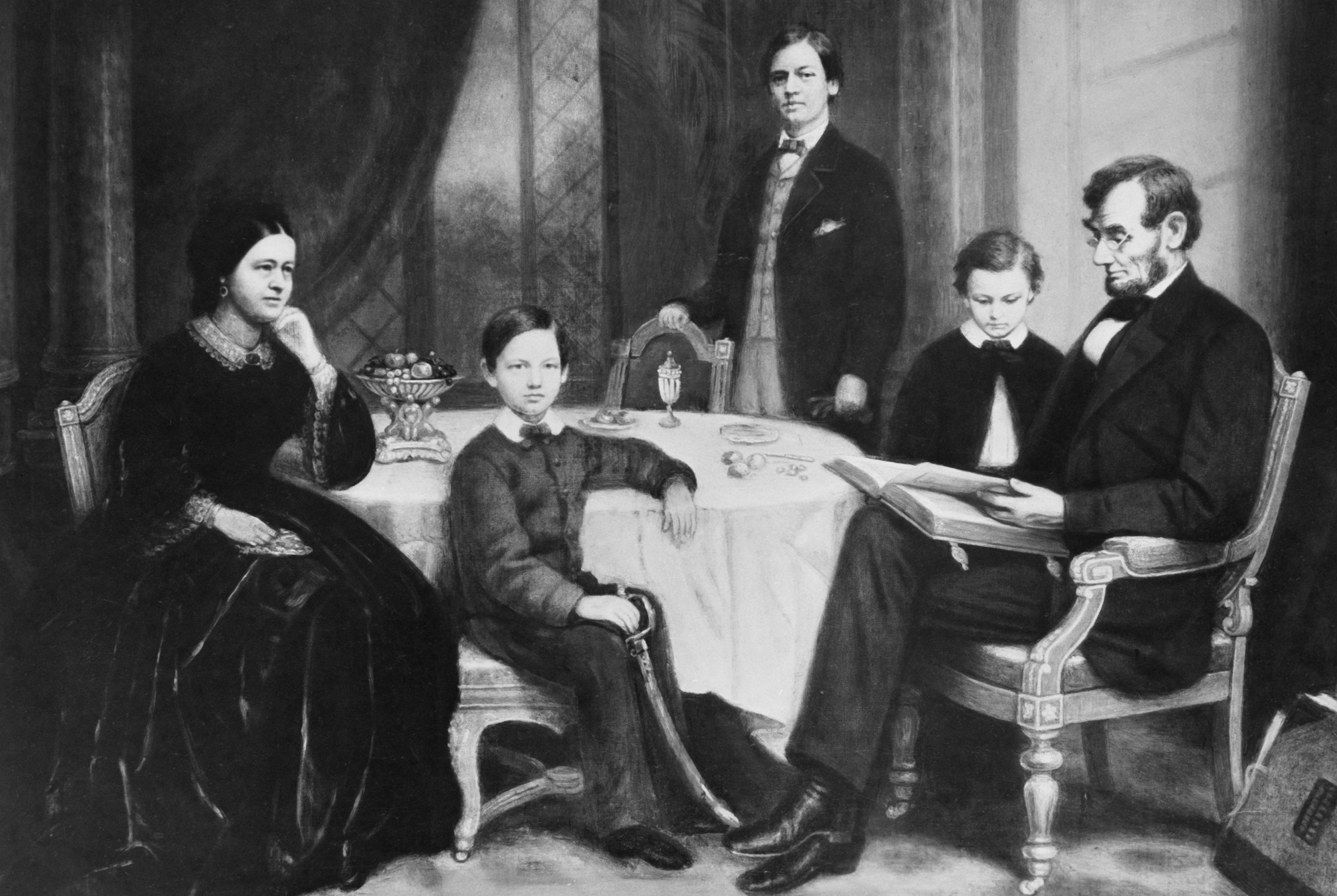 Abraham Lincoln and family, Abraham Lincoln Wallpaper, 2000x1340 HD Desktop