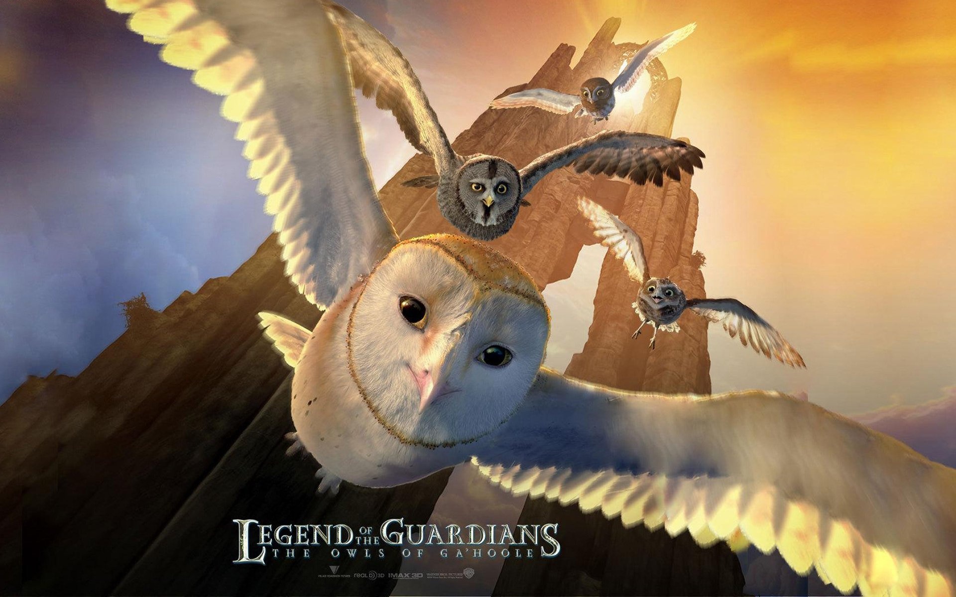 Legend of the Guardians: The Owls of Ga'Hoole, Stunning wallpapers, Breathtaking visuals, Majestic owls, 1920x1200 HD Desktop