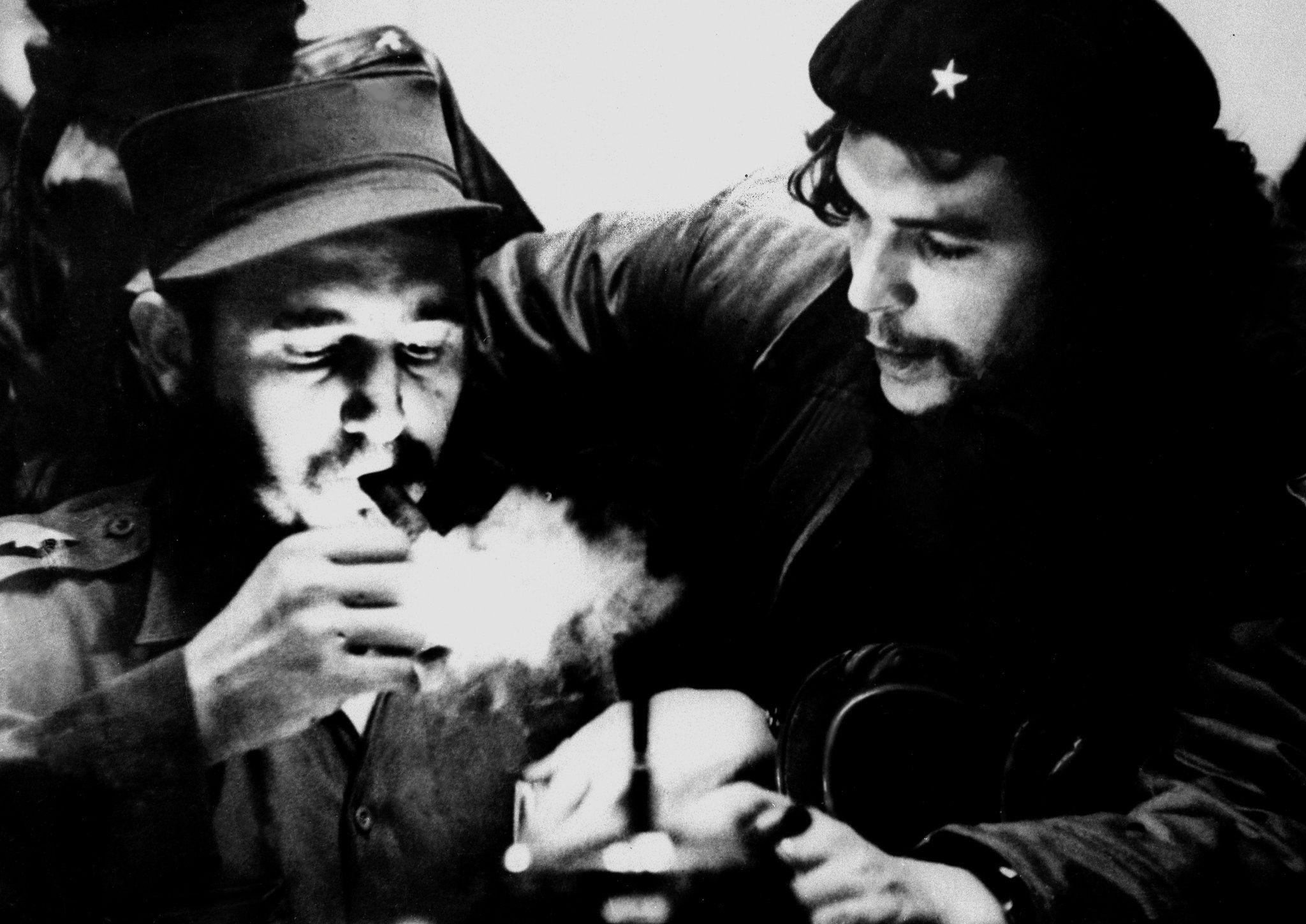 Fidel Castro: Formed a revolutionary group with his brother Raul Castro and Ernesto "Che" Guevara. 2050x1450 HD Background.