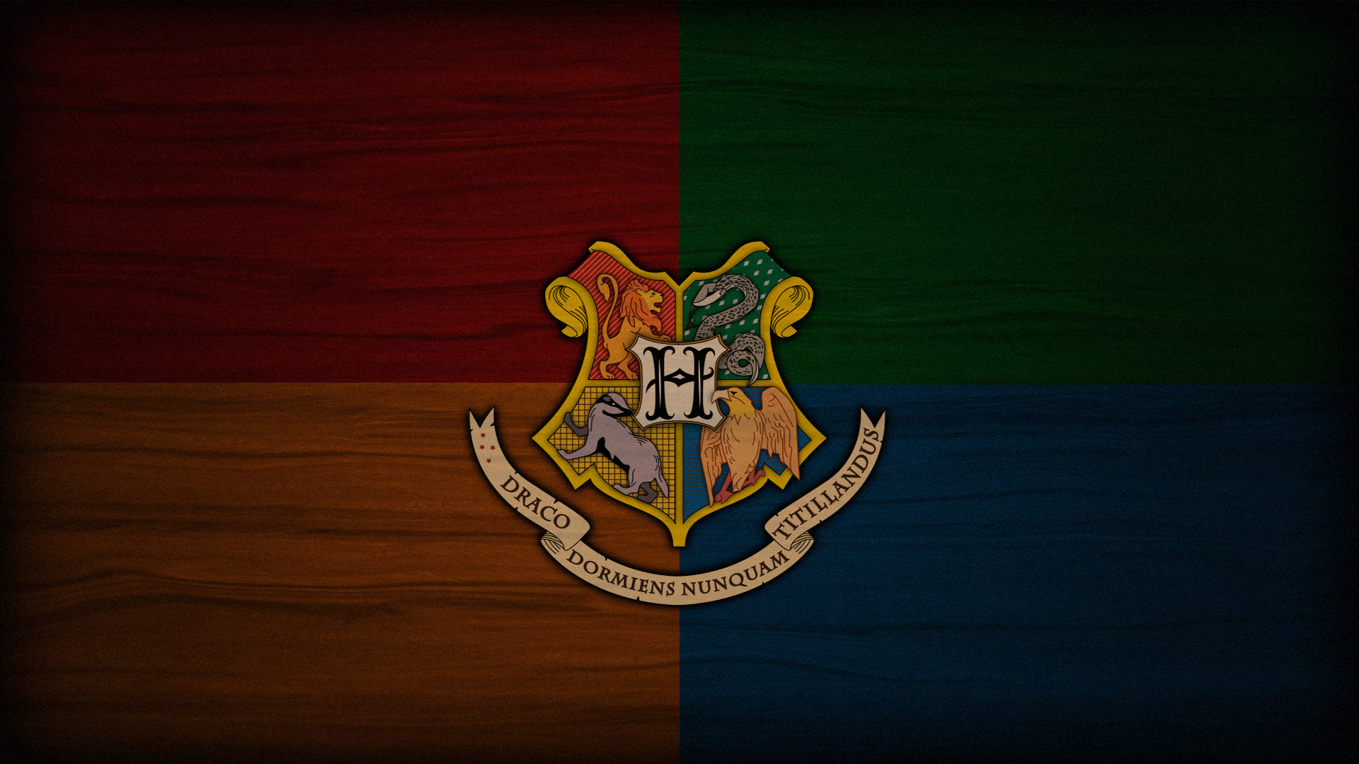 Hogwarts crest wallpaper, Decorative design, Digital art, Aesthetic appeal, 1920x1080 Full HD Desktop