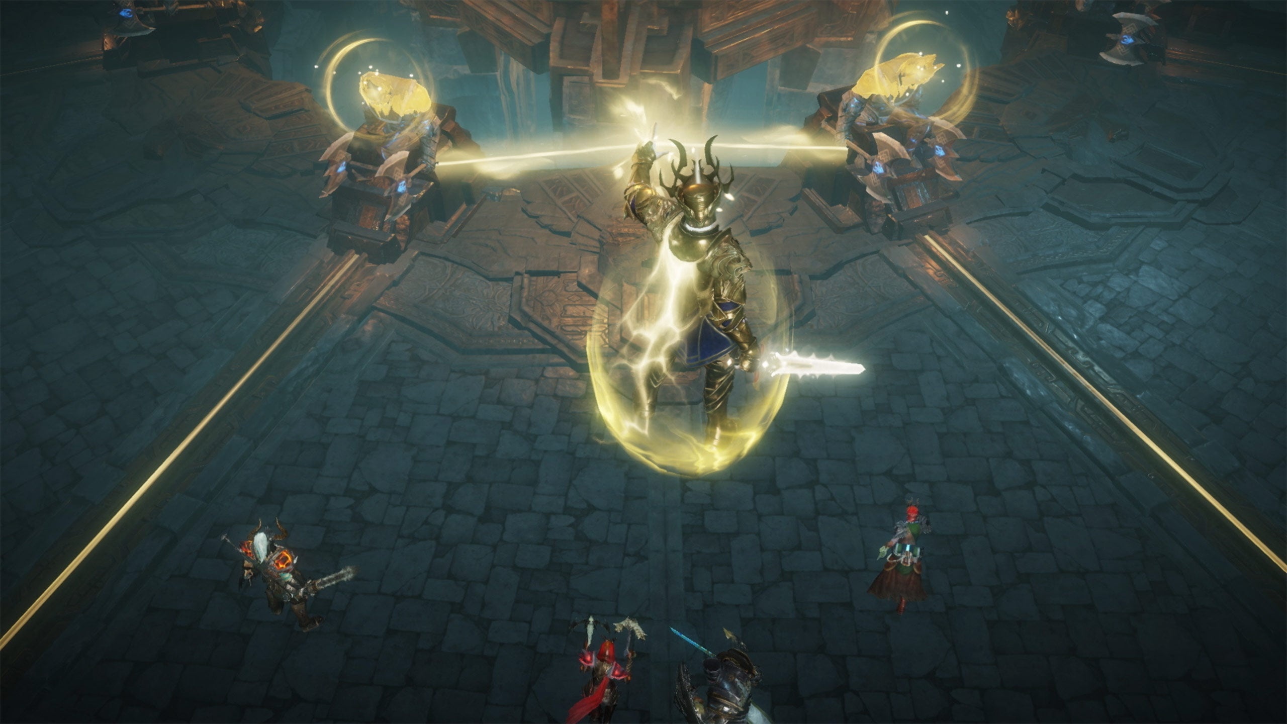 Diablo Immortal: A free-to-play game, Features the isometric graphic style. 2560x1440 HD Wallpaper.