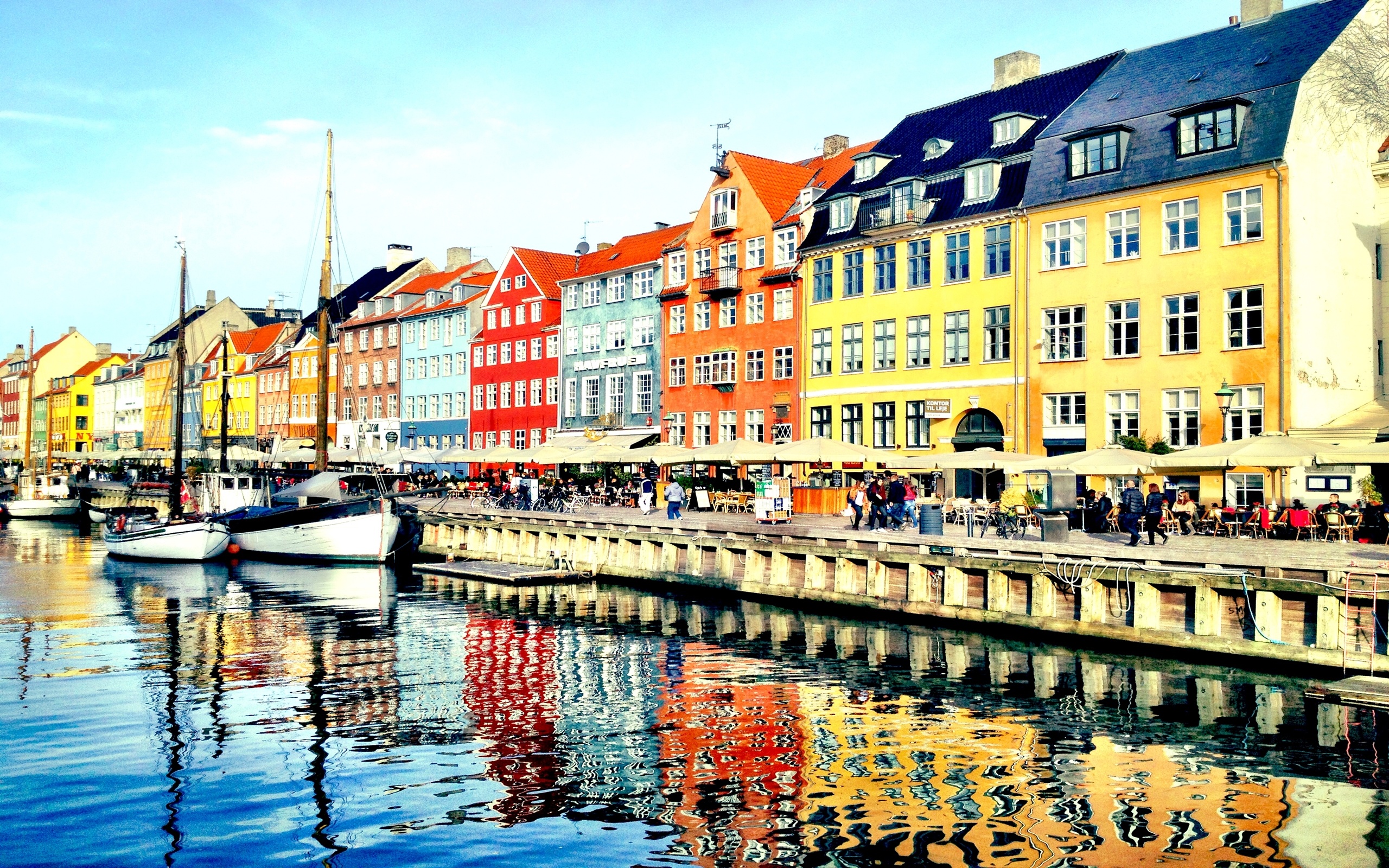 Wunderschöner Nyhavn, aufgenommen von Marianne Granum, 2560x1600 HD Desktop