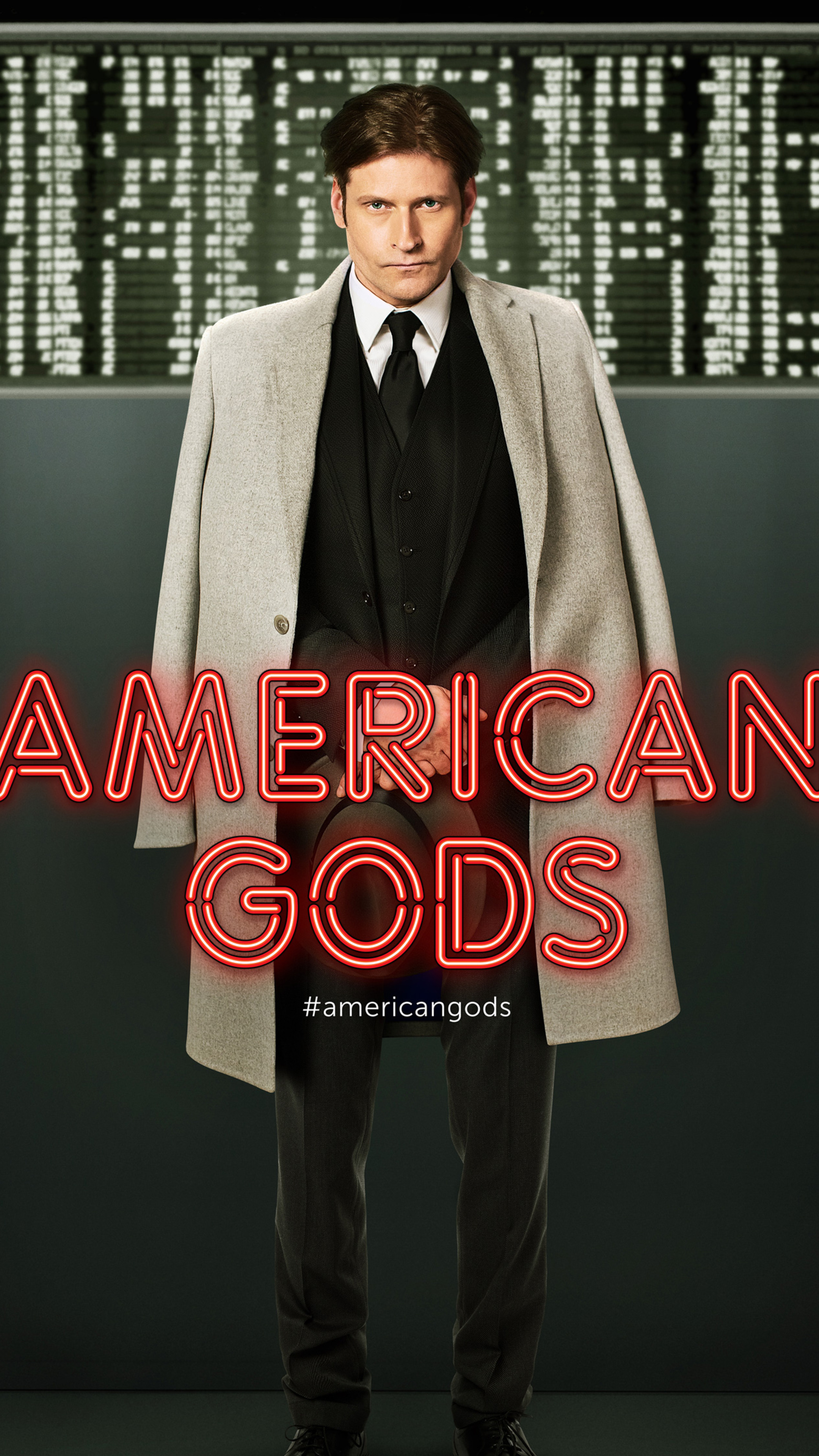 Crispin Glover as Mr. World, American Gods, Sony Xperia wallpapers, HD 4K images, 2160x3840 4K Phone