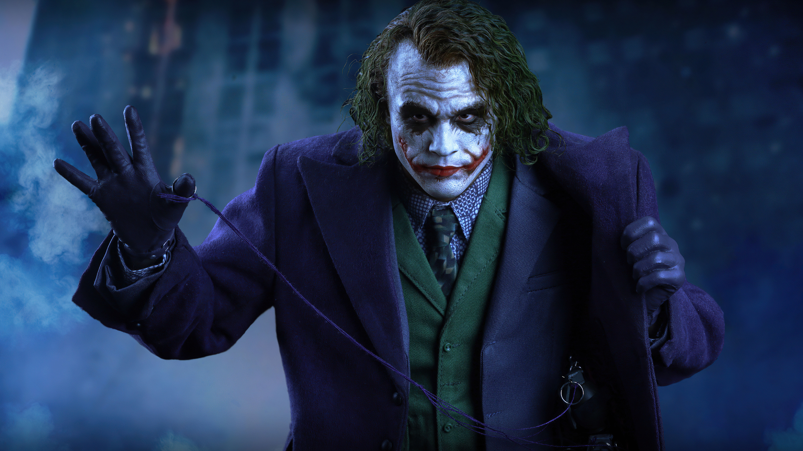 Heath Ledger, Joker 5K, 1440p resolution, HD, 2560x1440 HD Desktop