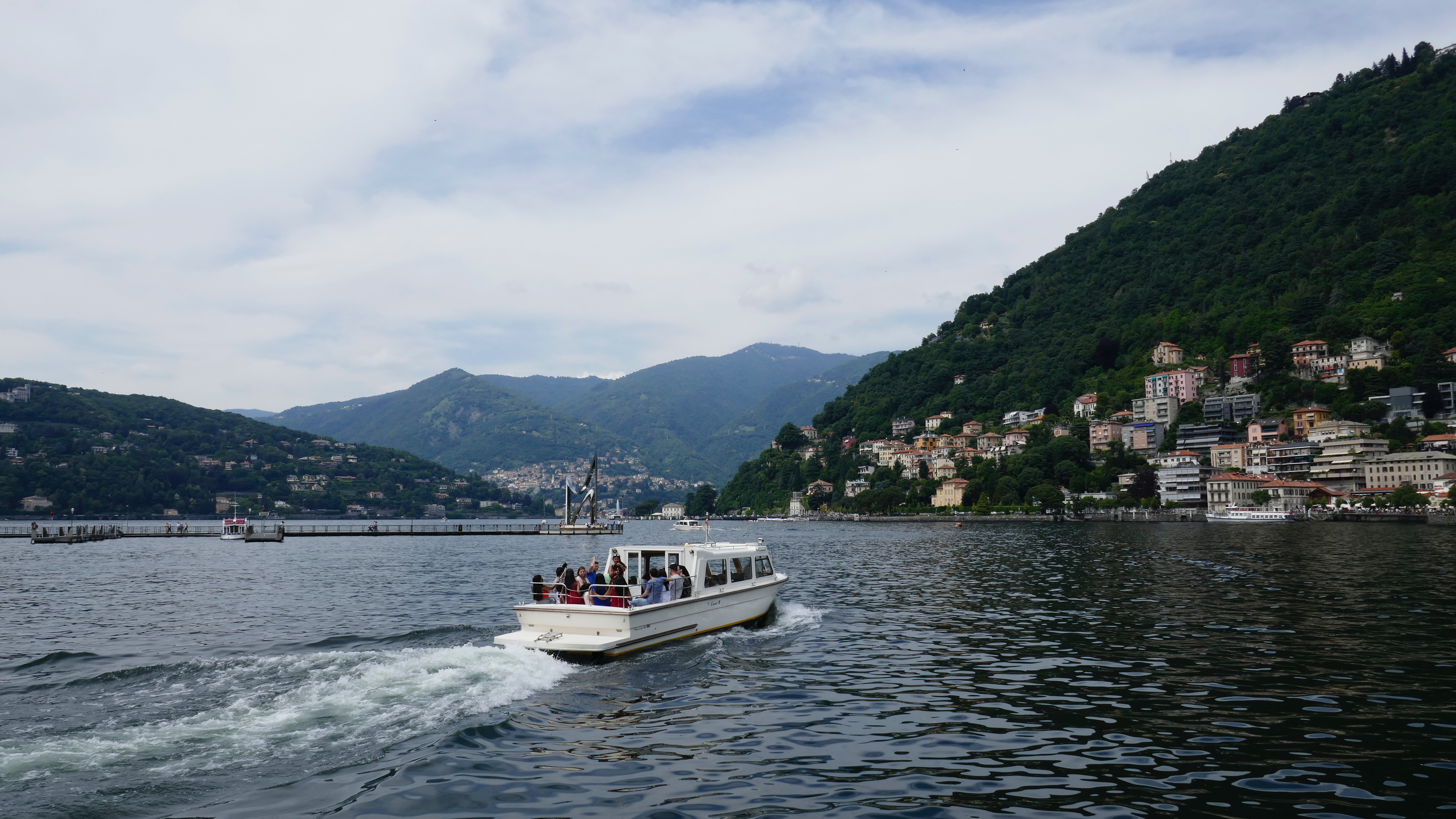 Lake Como, Campervan travels, Castaways adventure, 4x4 exploration, 3840x2160 4K Desktop