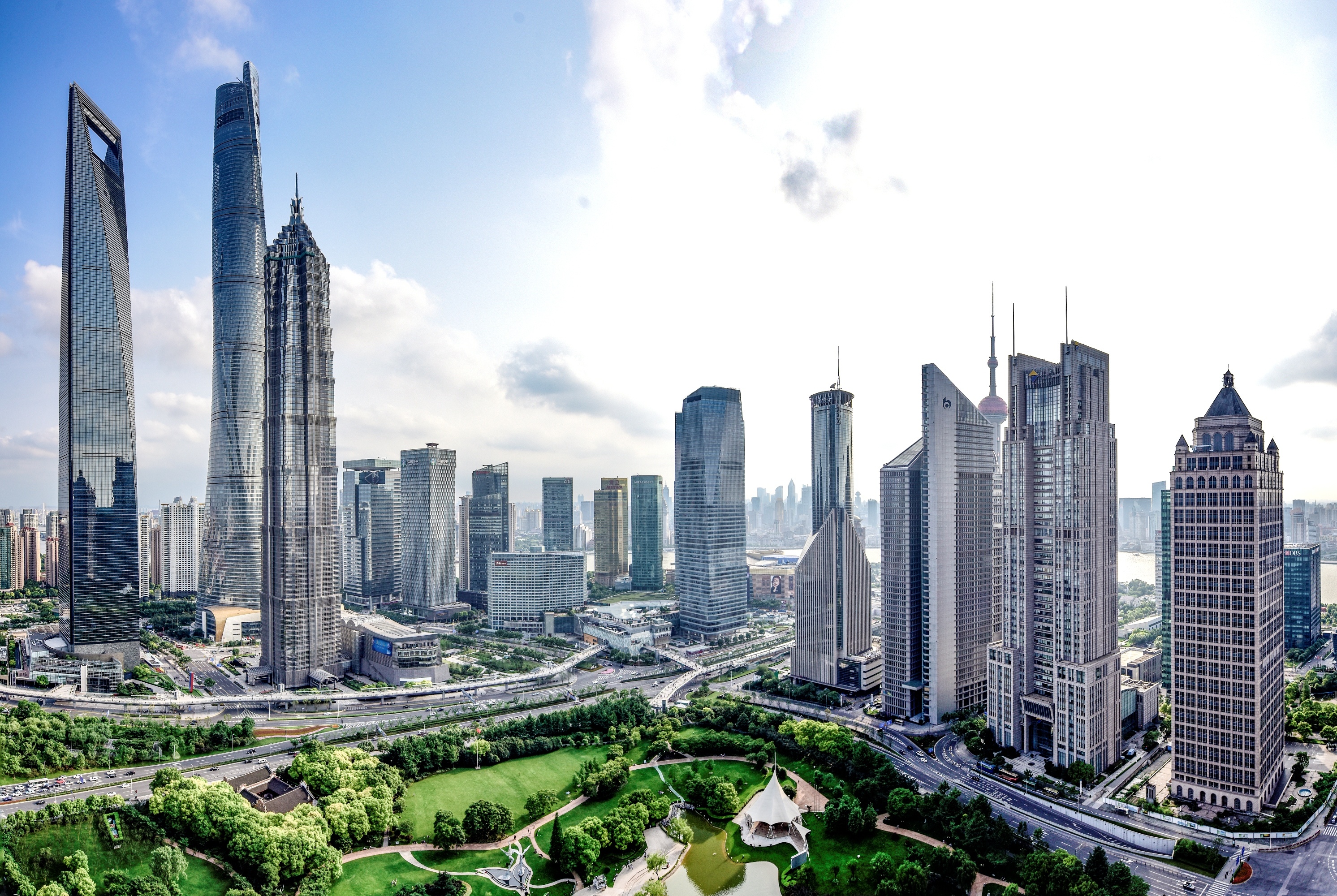 Jin Mao Tower, SWFC architecture, Must-see attractions, Nearby landmarks, 2990x2000 HD Desktop