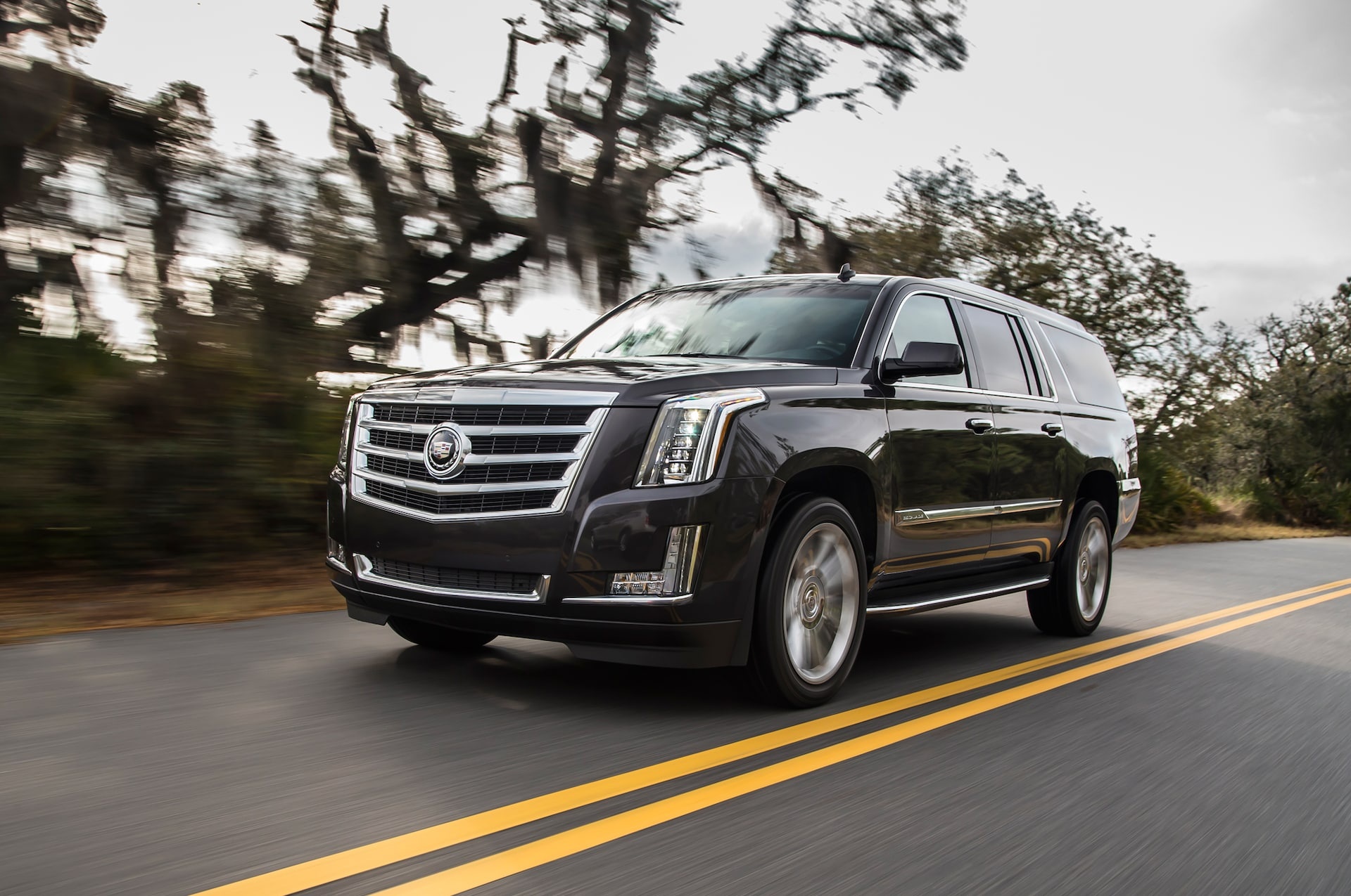 Cadillac Escalade, 2015 model, First test, SUV review, 1920x1280 HD Desktop