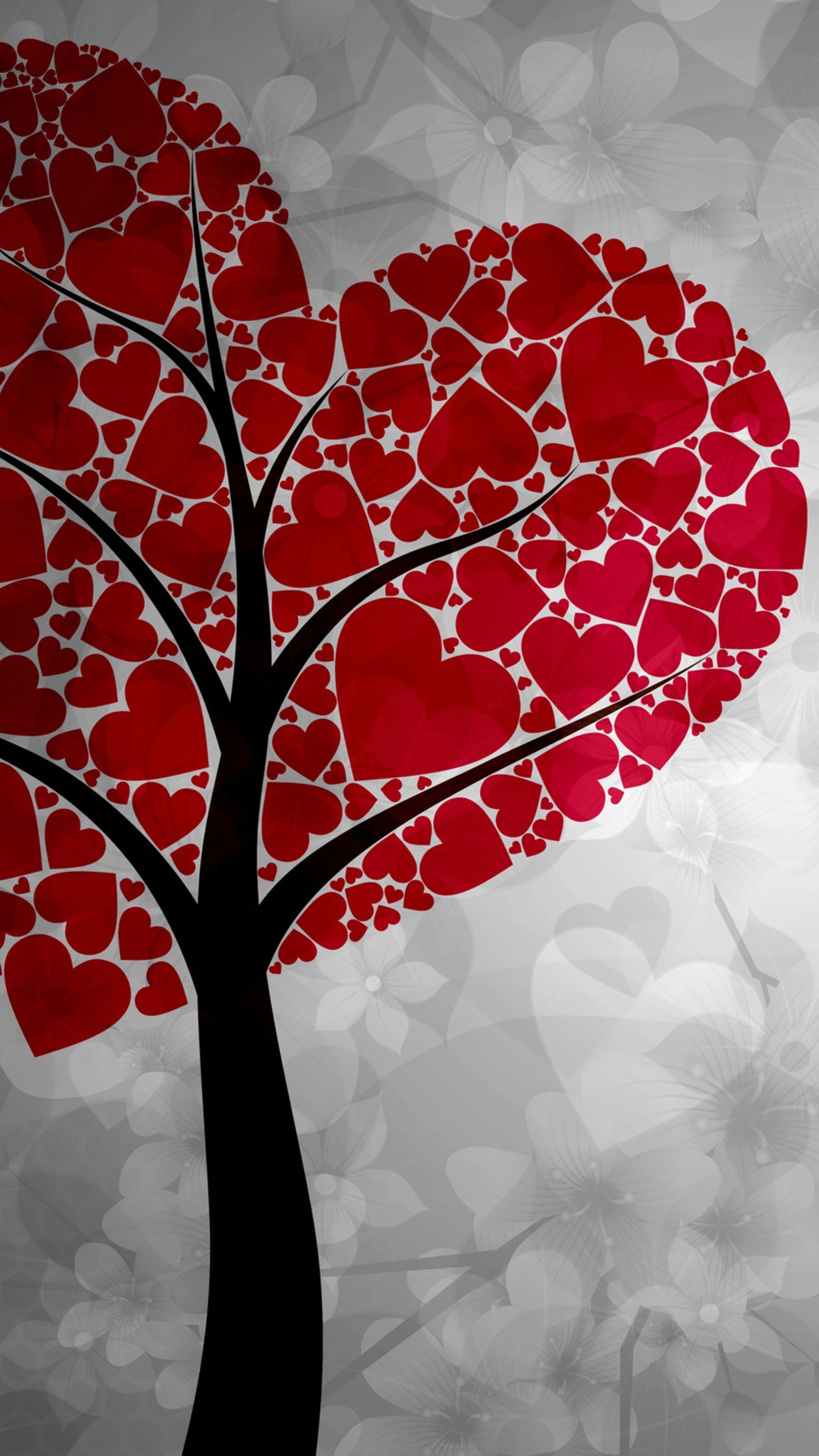 Hearts, Heart art wallpapers, Heart art backgrounds, 2160x3840 4K Handy