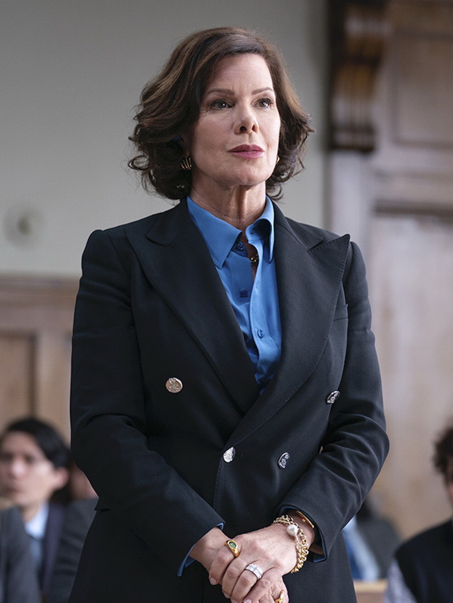 So Help Me Todd (TV Series): Marcia Gay Harden as Margaret, a defense attorney, CBS legal drama. 1440x1920 HD Background.