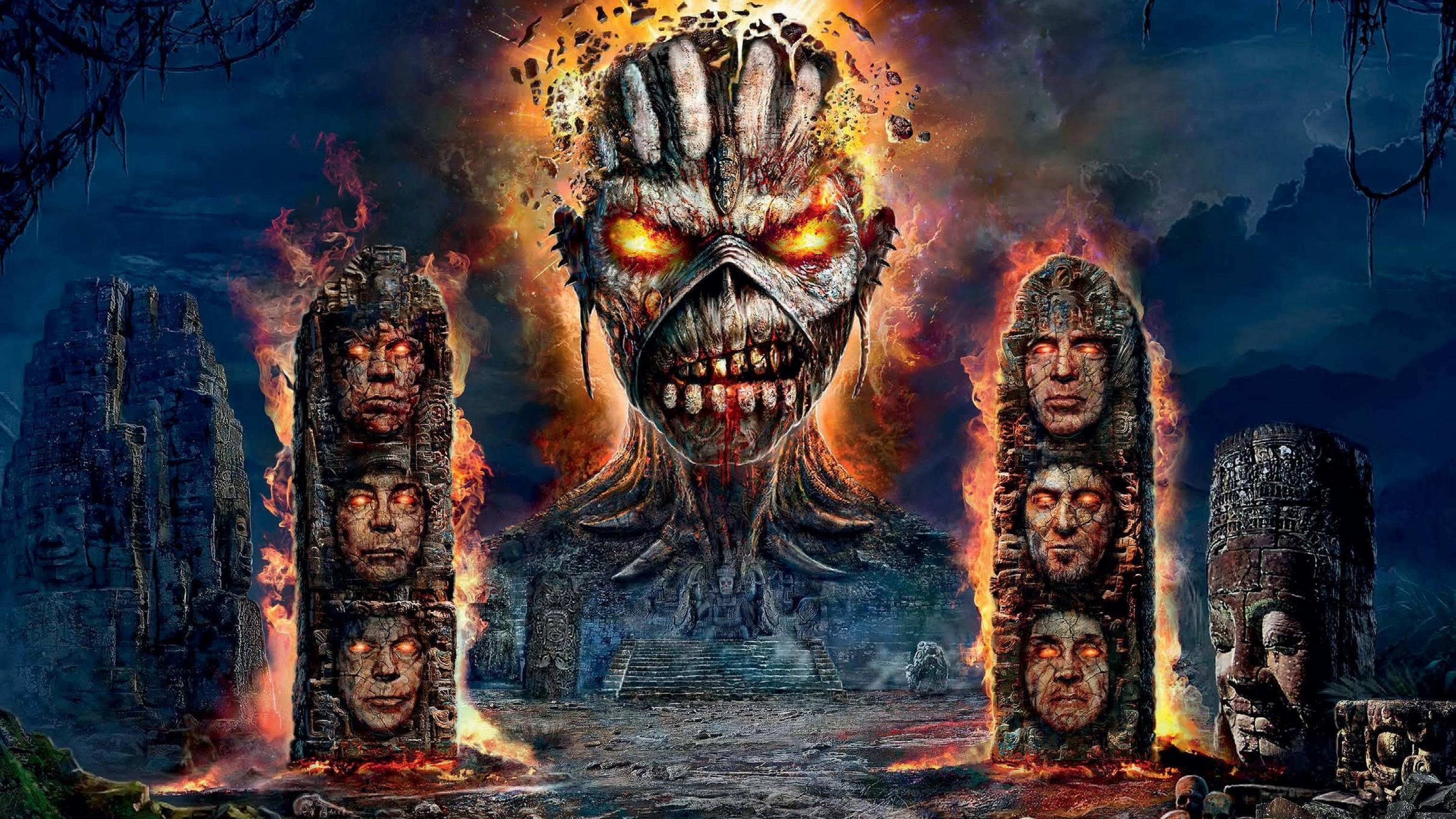 Iron Maiden Band Music, 4K wallpaper collection, Ultra HD visuals, Eye-catching graphics, 3080x1730 HD Desktop
