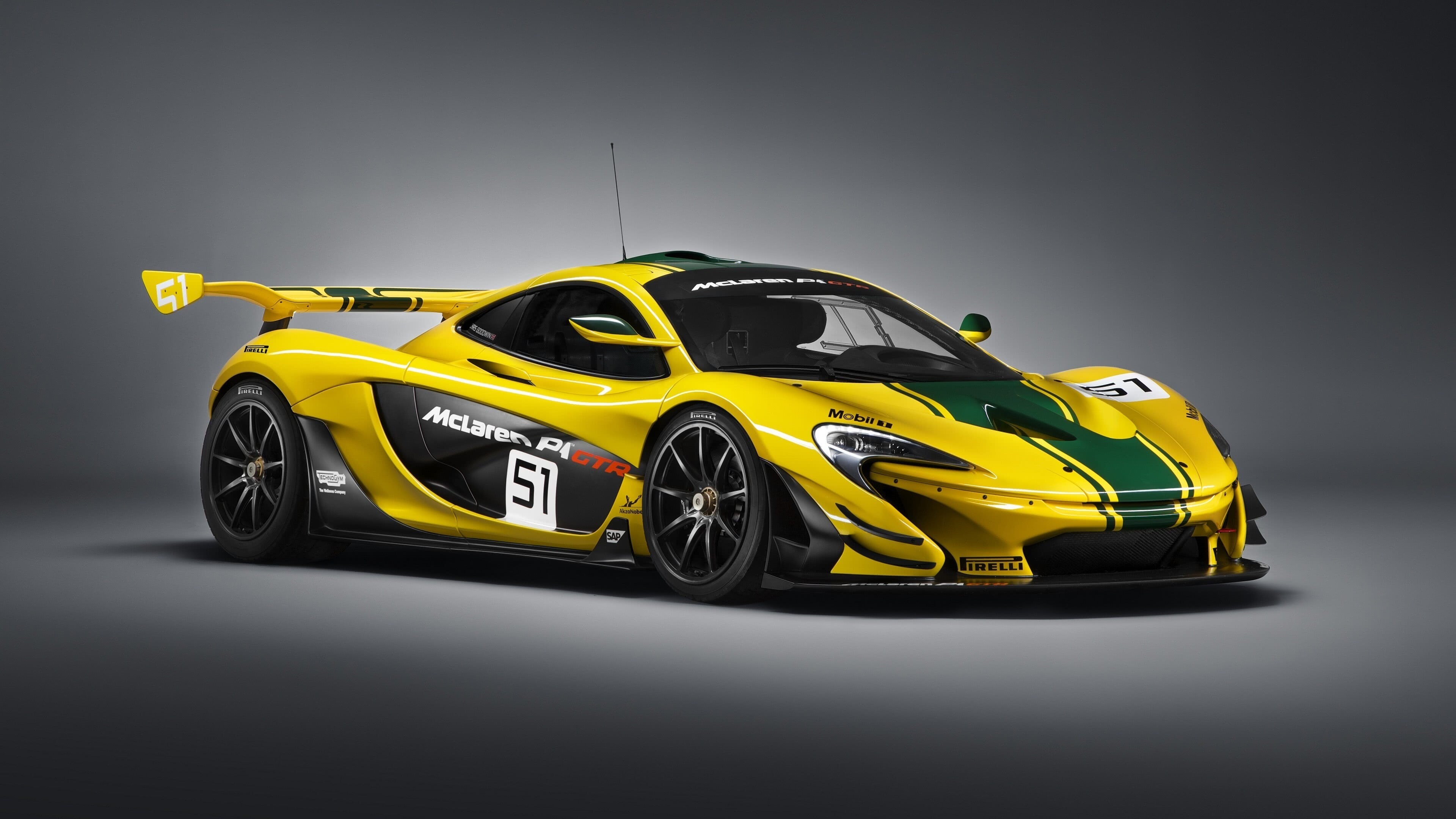 McLaren: P1 GTR, A limited-production mid-engine plug-in hybrid sports car. 3840x2160 4K Background.