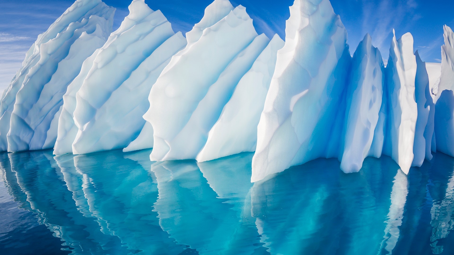 Paradise Harbor, Antarctic Peninsula, Windows 10 spotlight images, Iceberg, 1920x1080 Full HD Desktop