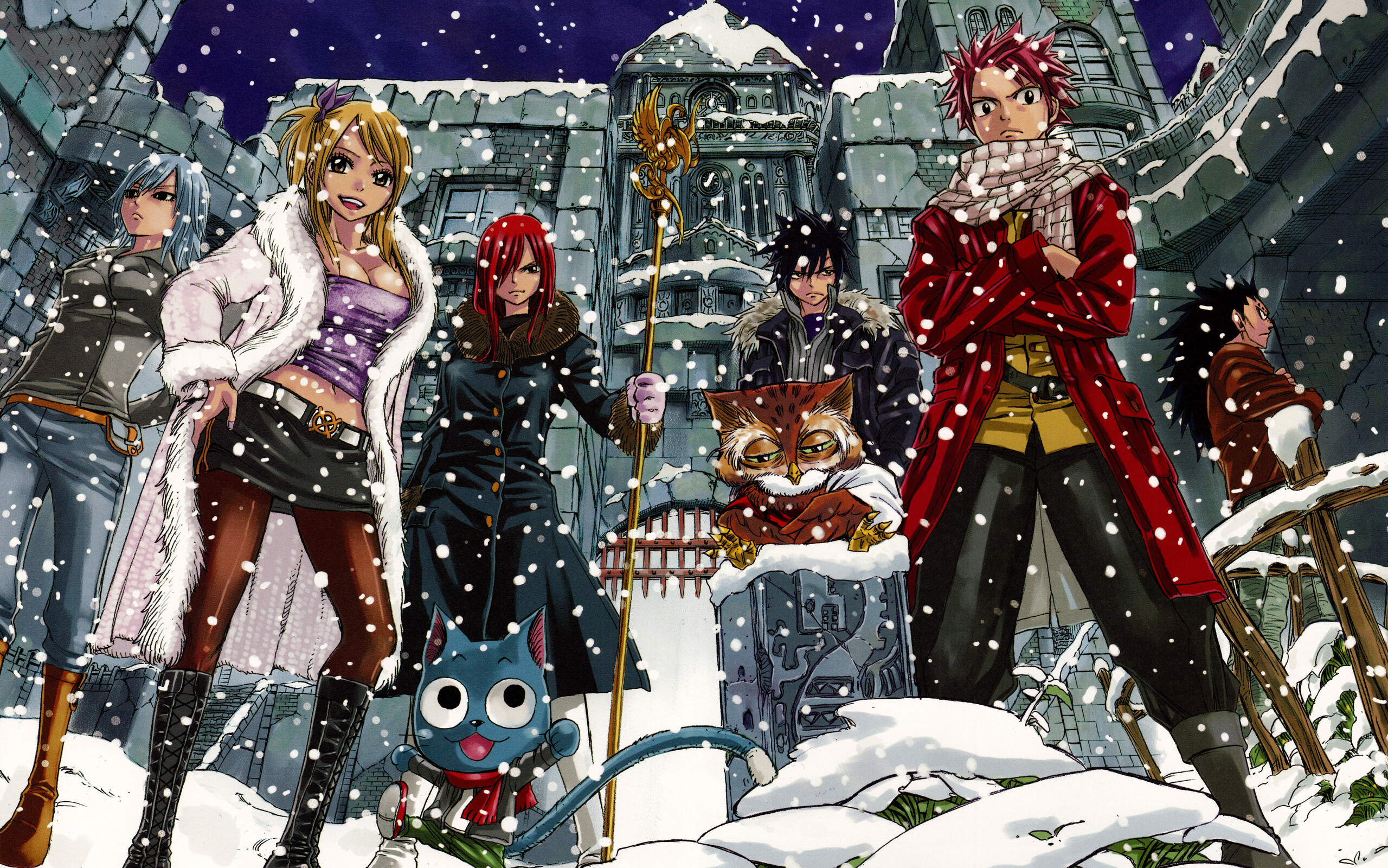 Fairy Tail: The Southeast Asian network Animax Asia aired the series locally in English. 2560x1600 HD Wallpaper.