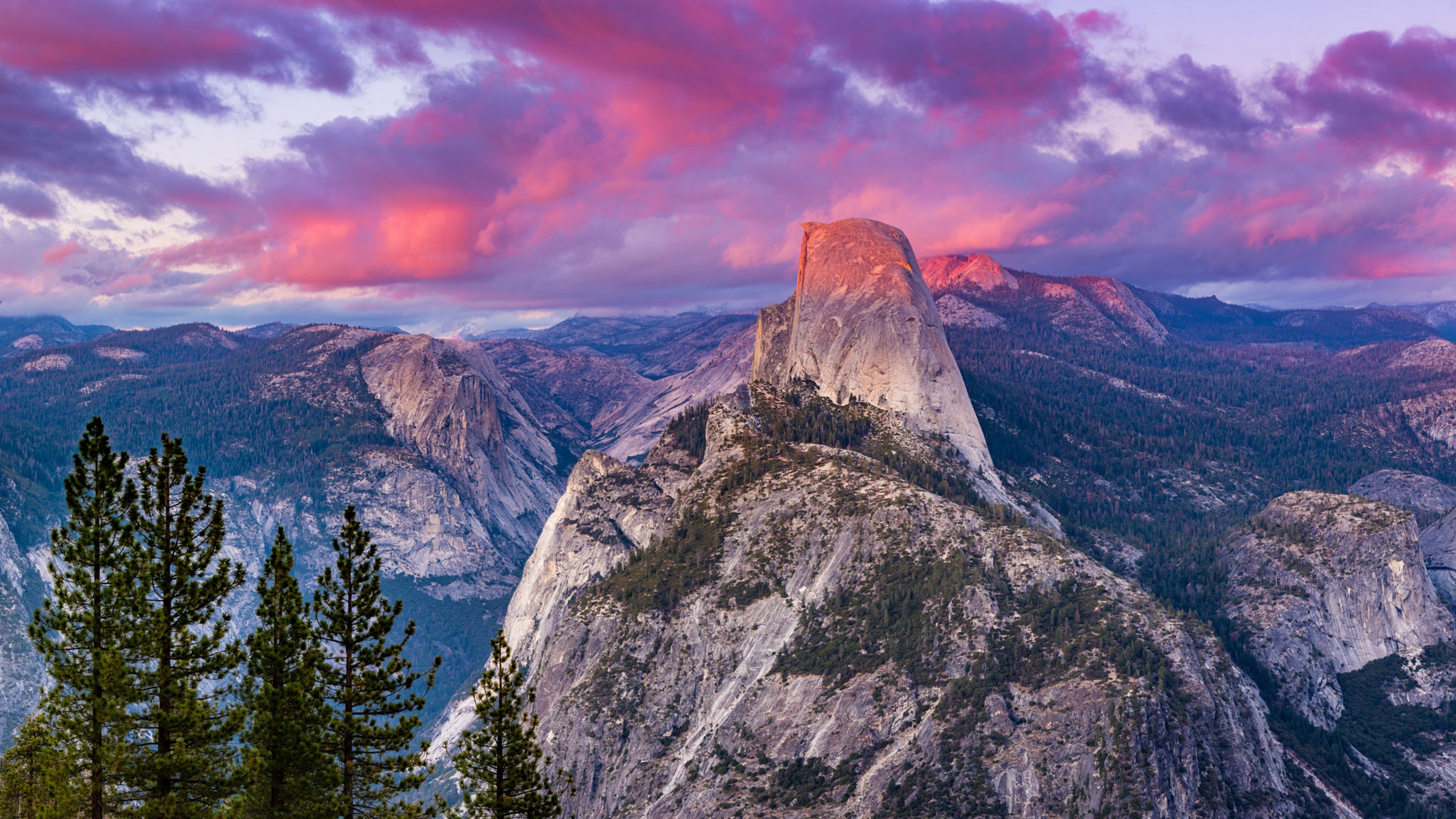 Yosemite National Park, Desktop wallpapers, National park, Scenic beauty, 3840x2160 4K Desktop