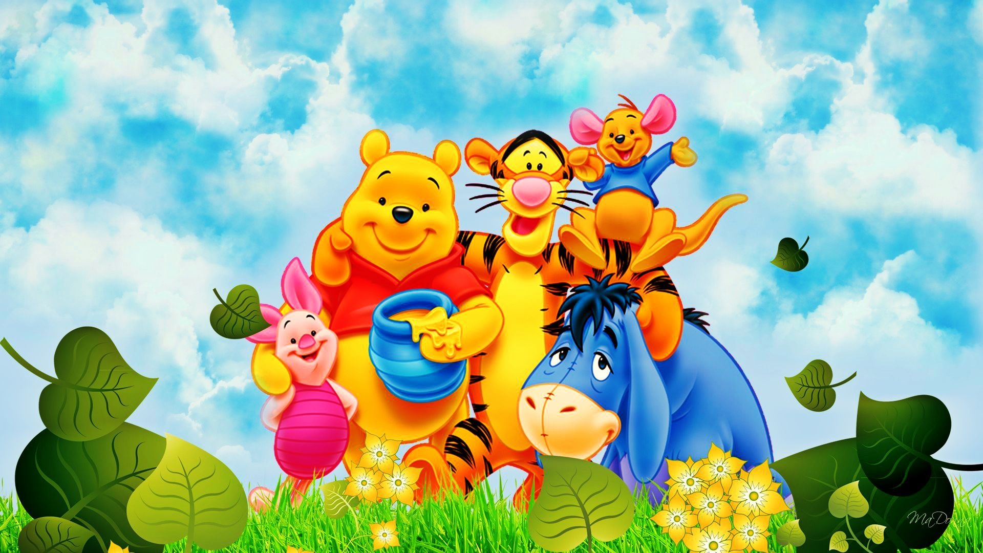 Baby Roo, Winnie-the-Pooh animation, Winnie the Pooh wallpapers, None specified, 1920x1080 Full HD Desktop