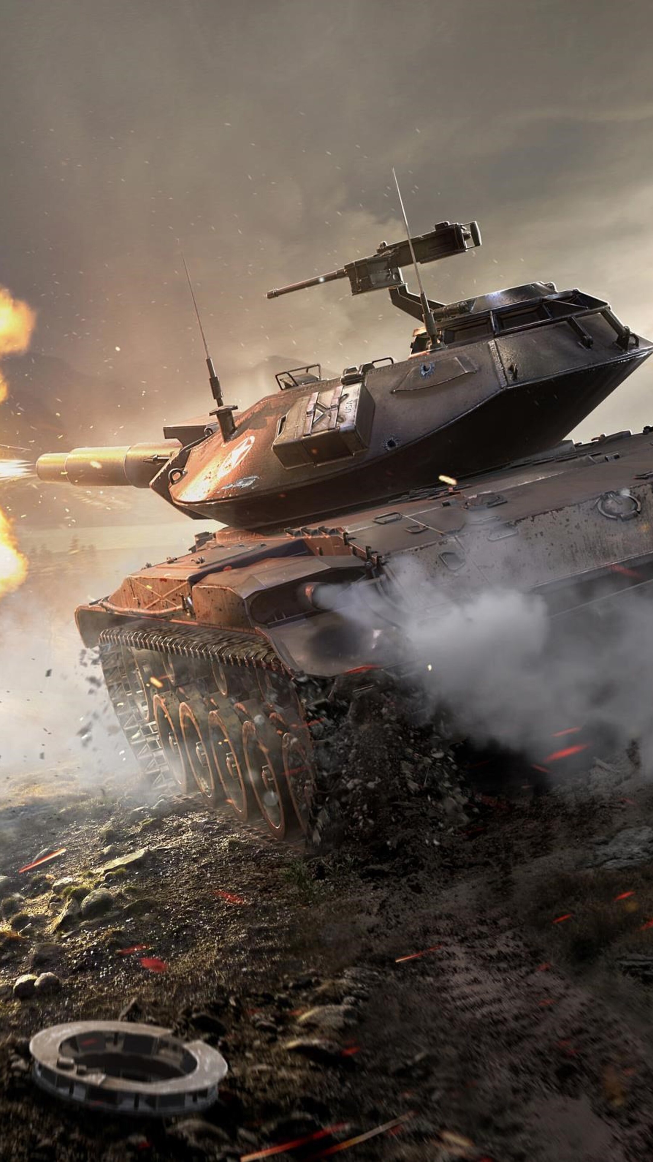 World of Tanks, T49 tank, Sony Xperia wallpapers, HD 4K images, 2160x3840 4K Phone