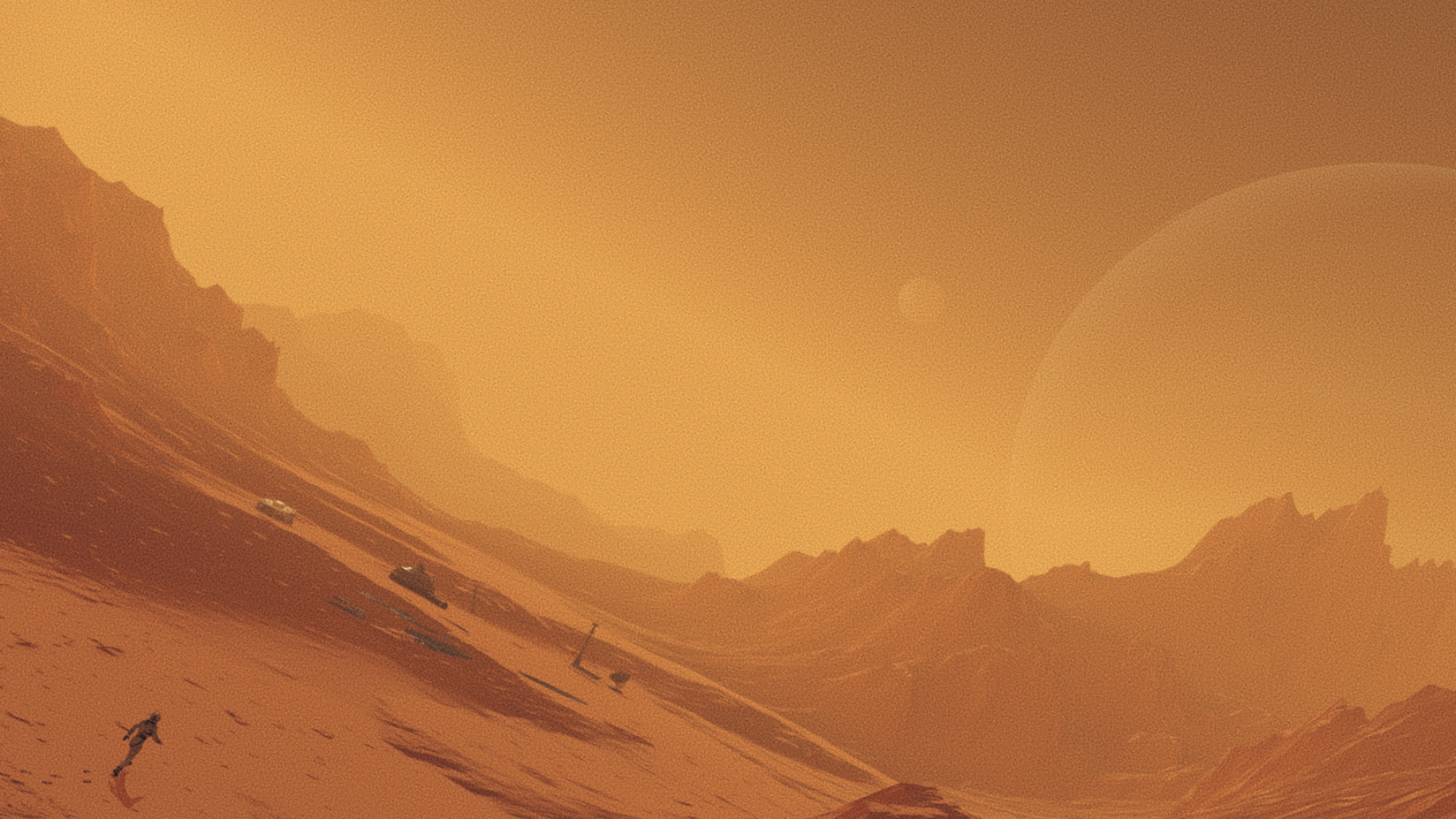 Arrakis landscape, Sarah Thompson's post, Dune movie, 1920x1080 Full HD Desktop