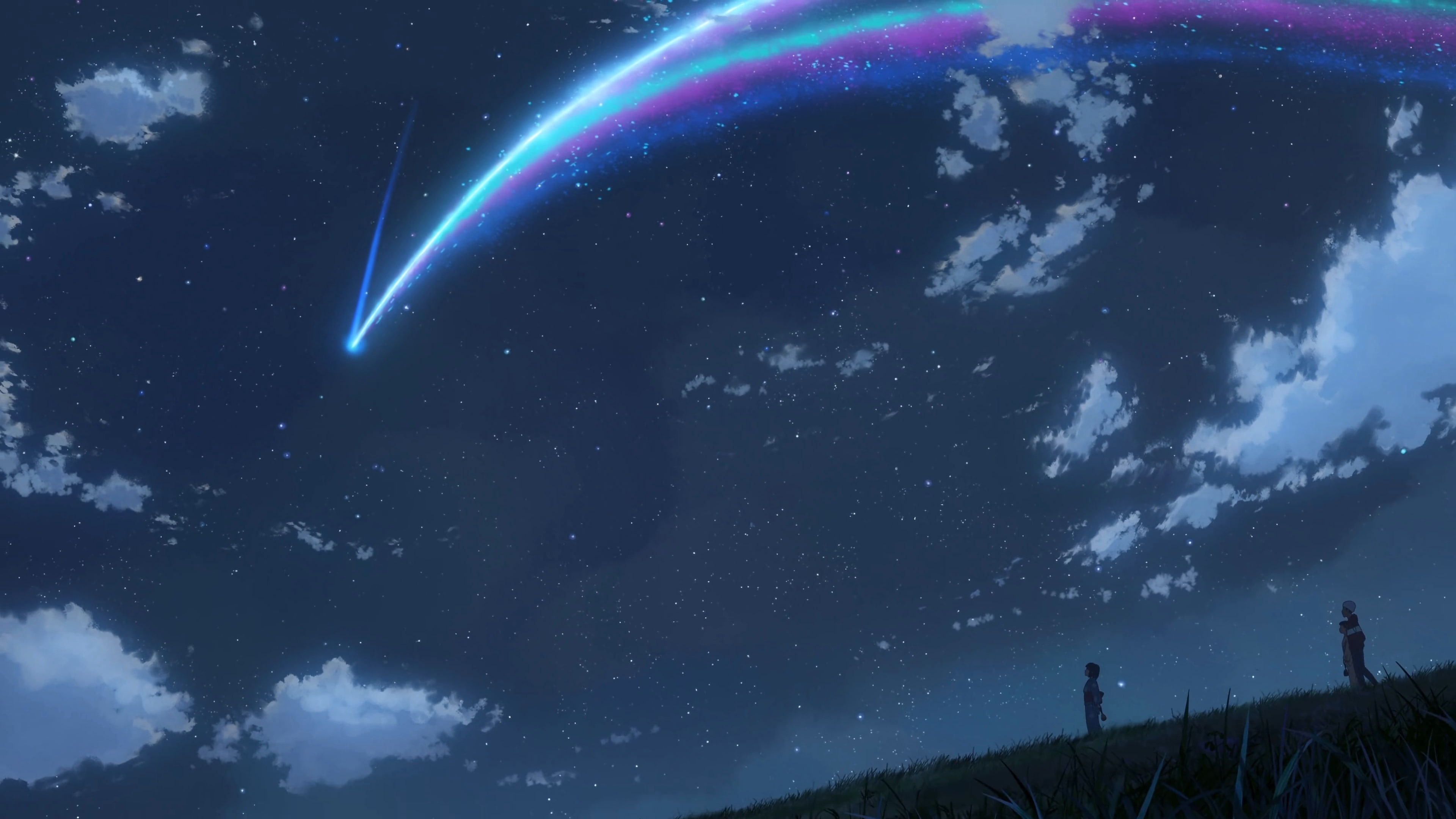 Makoto Shinkai, Wallpaper HD, Zoey Simpson, Visual storytelling, 3840x2160 4K Desktop