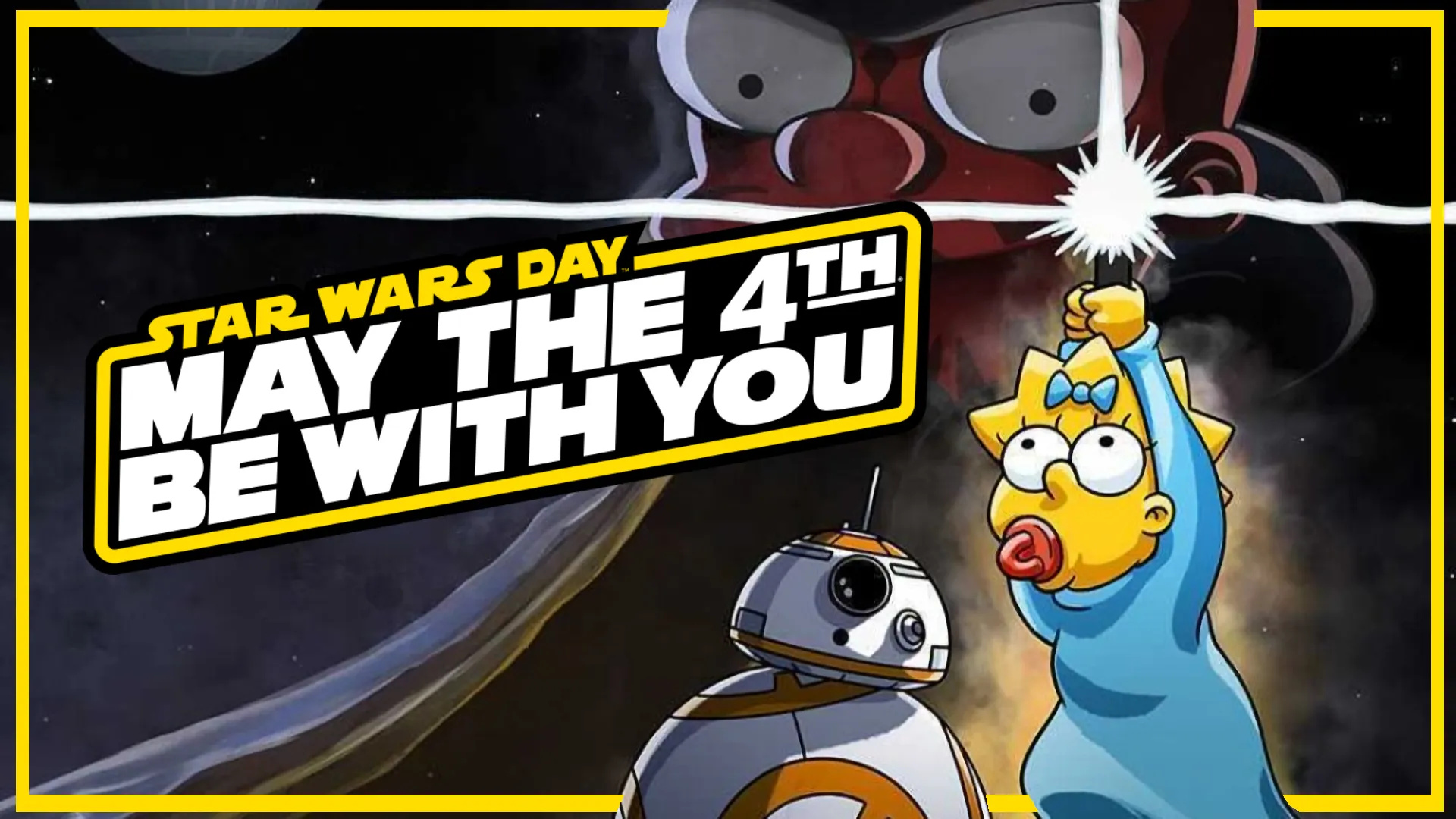 May the 4th events, The Force Awakens, Simpsons short, Interactive experiences, 1920x1080 Full HD Desktop