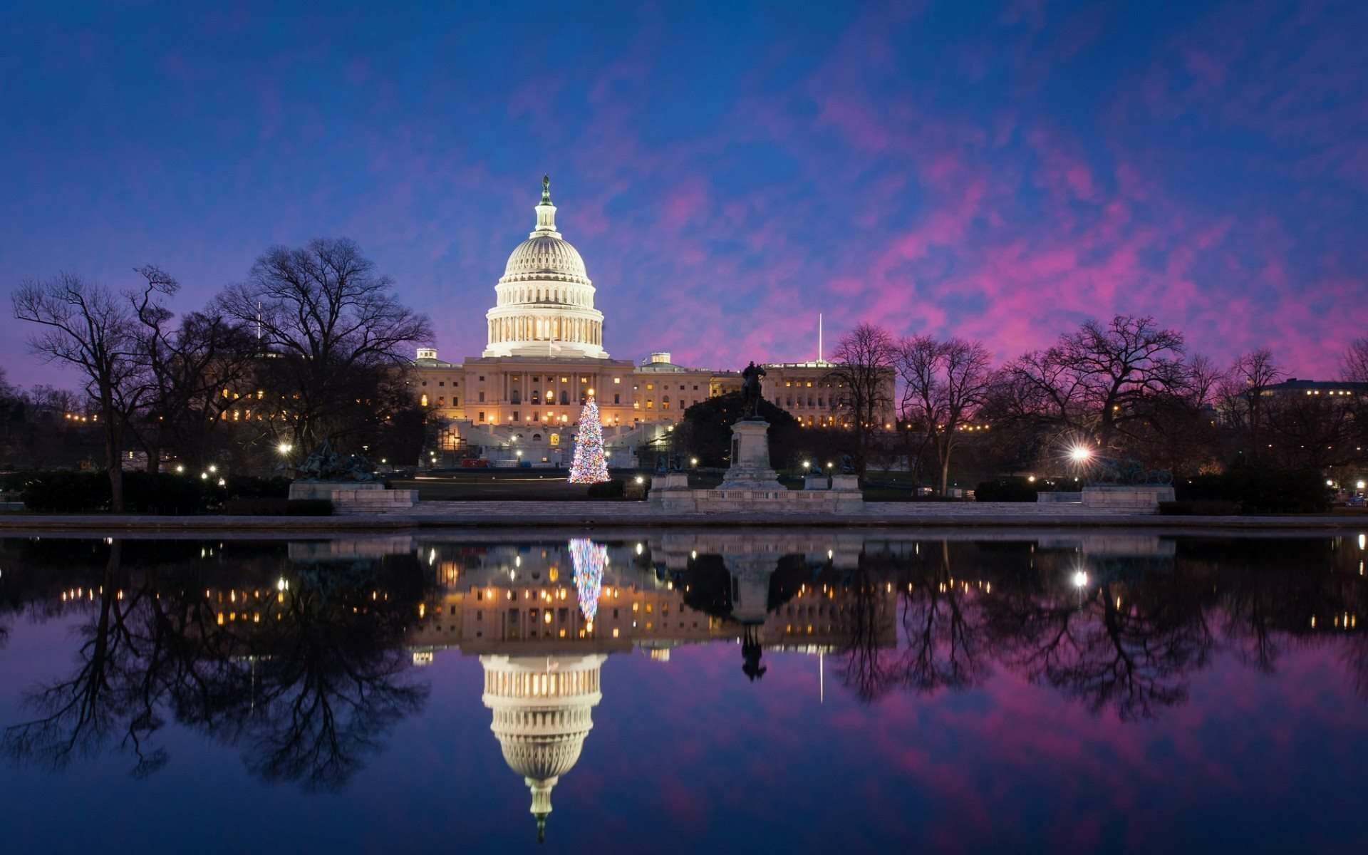 United States: US Congress, Capitol Building, Capitol Hill. 1920x1200 HD Background.