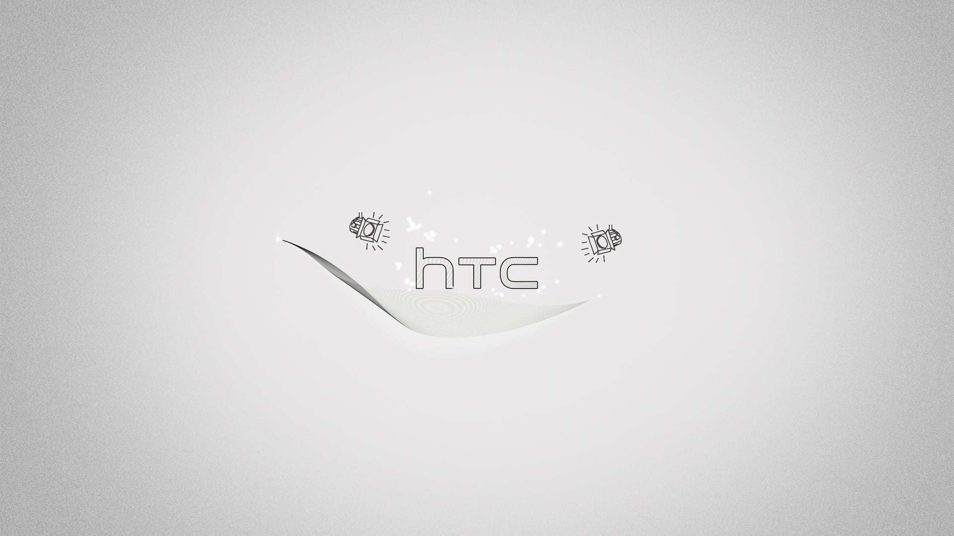 HTC Logo, HTC brand logo, HD wallpaper, 1920x1080 Full HD Desktop