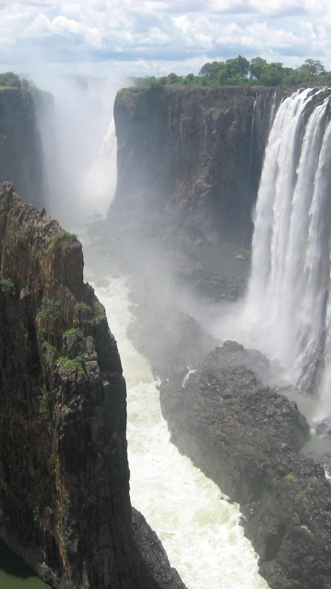 Victoria Falls Zimbabwe, HD wallpaper, Nature wallpapers, Captivating beauty, 1080x1920 Full HD Handy