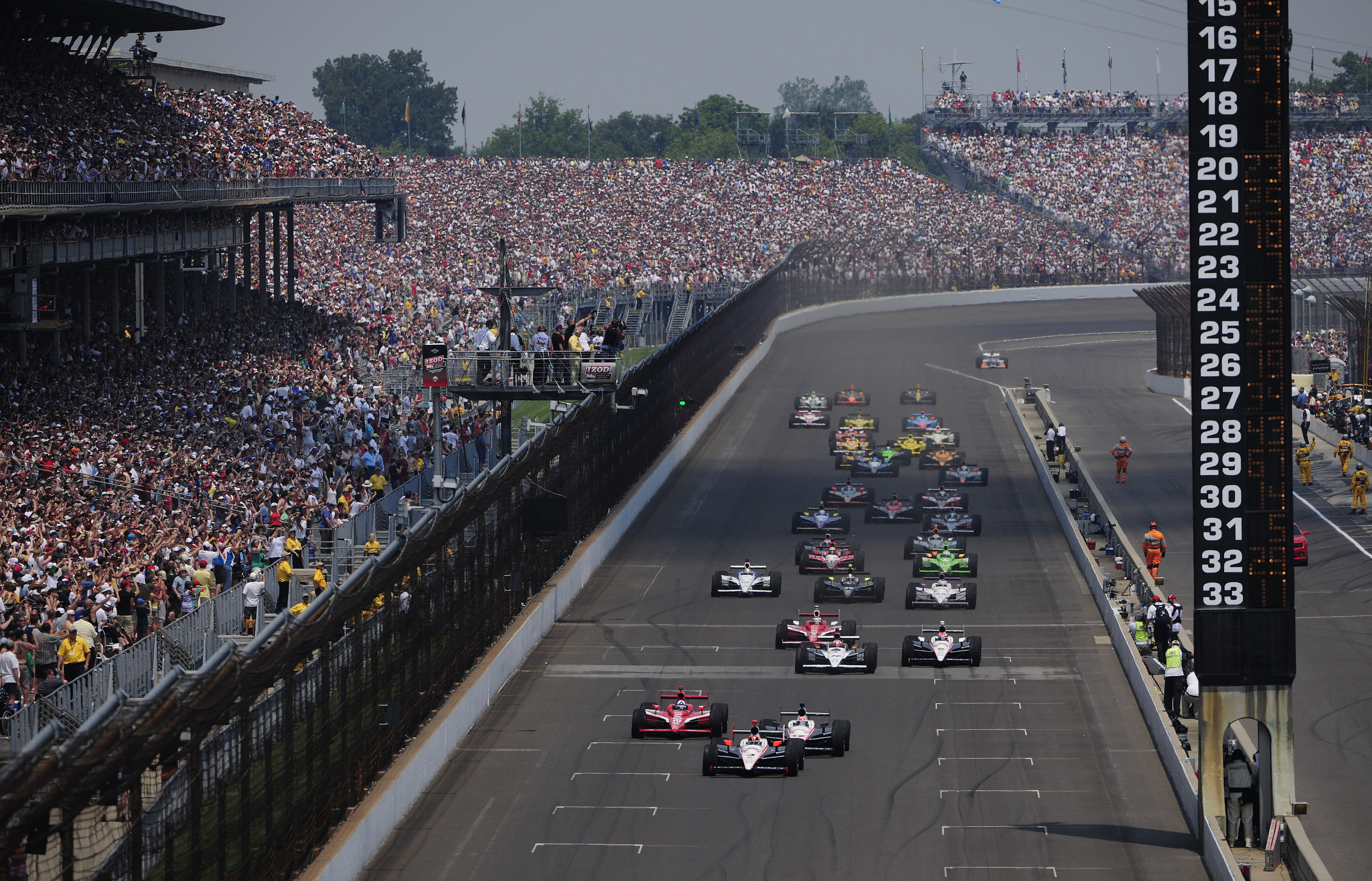 Indianapolis Motor Speedway, Indy 500, Countdown, 2010, 3200x2060 HD Desktop