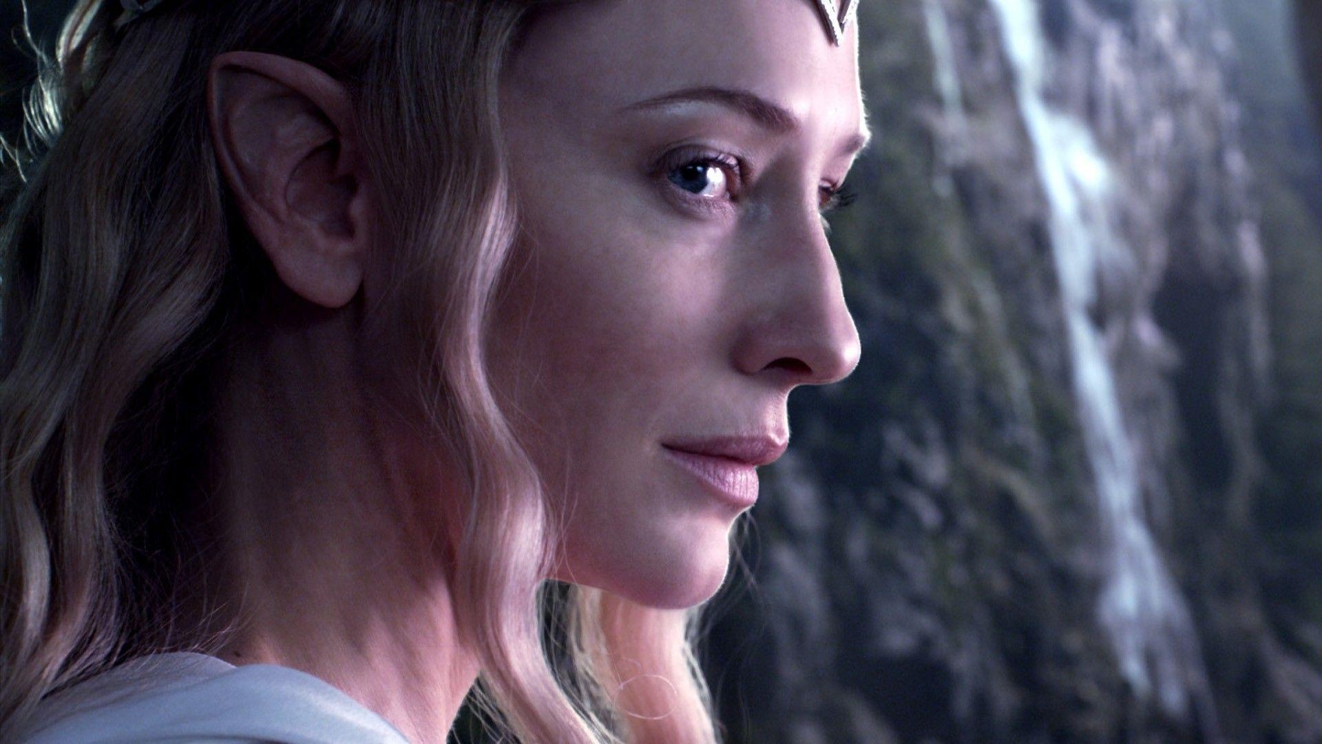 Galadriel: A leader during the rebellion of the Noldor, Elf. 1920x1080 Full HD Background.