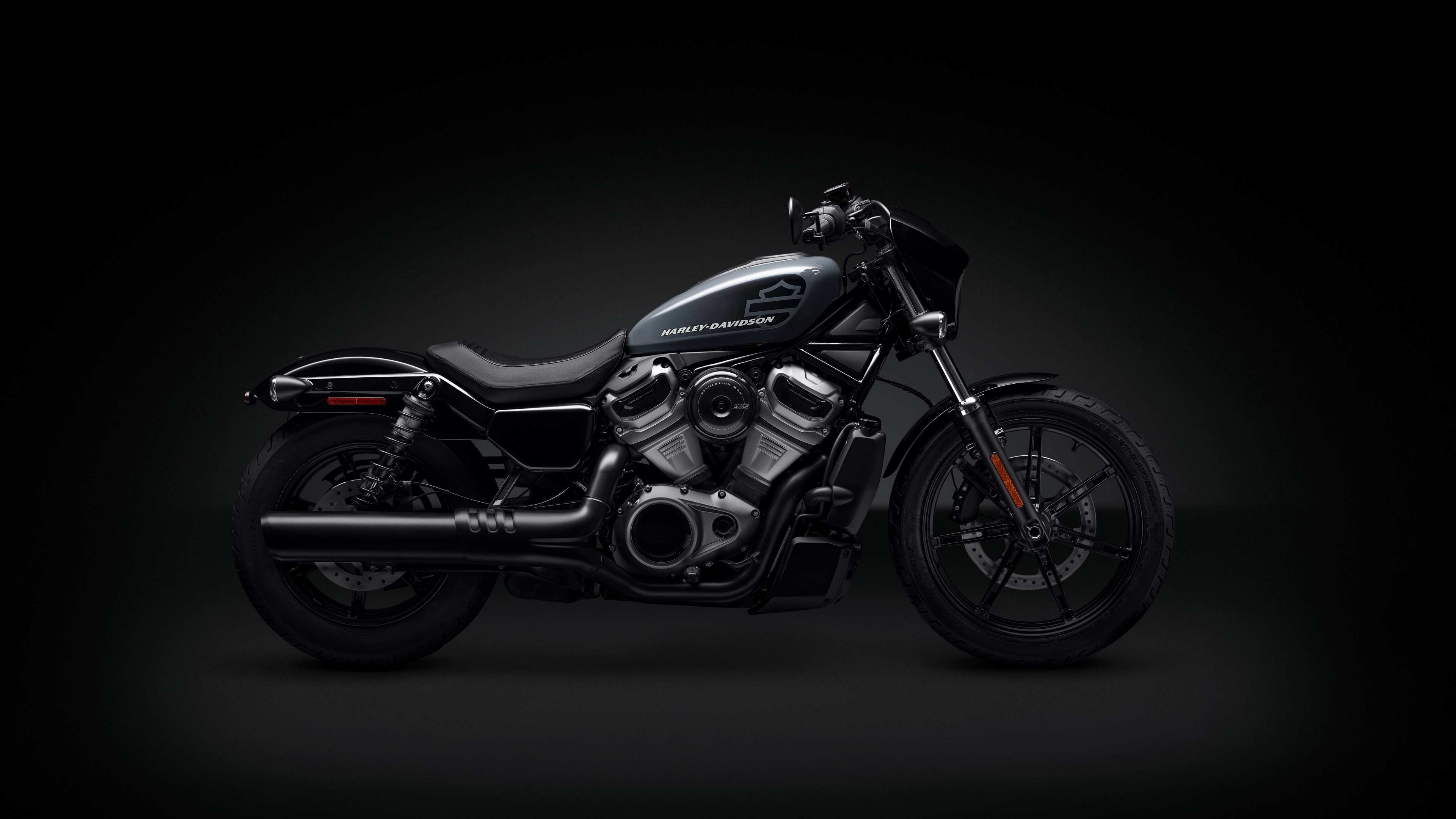 Harley-Davidson Nightster, Auto, Cruiser motorcycle, Blackdark, 3840x2160 4K Desktop