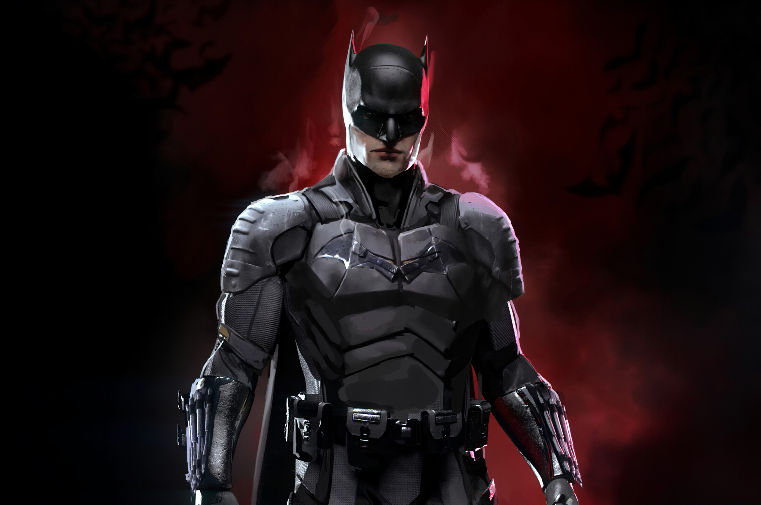 The Batman (2022): Robert Pattinson, Oscar Novak portrayed a young Bruce Wayne. 2560x1700 HD Wallpaper.