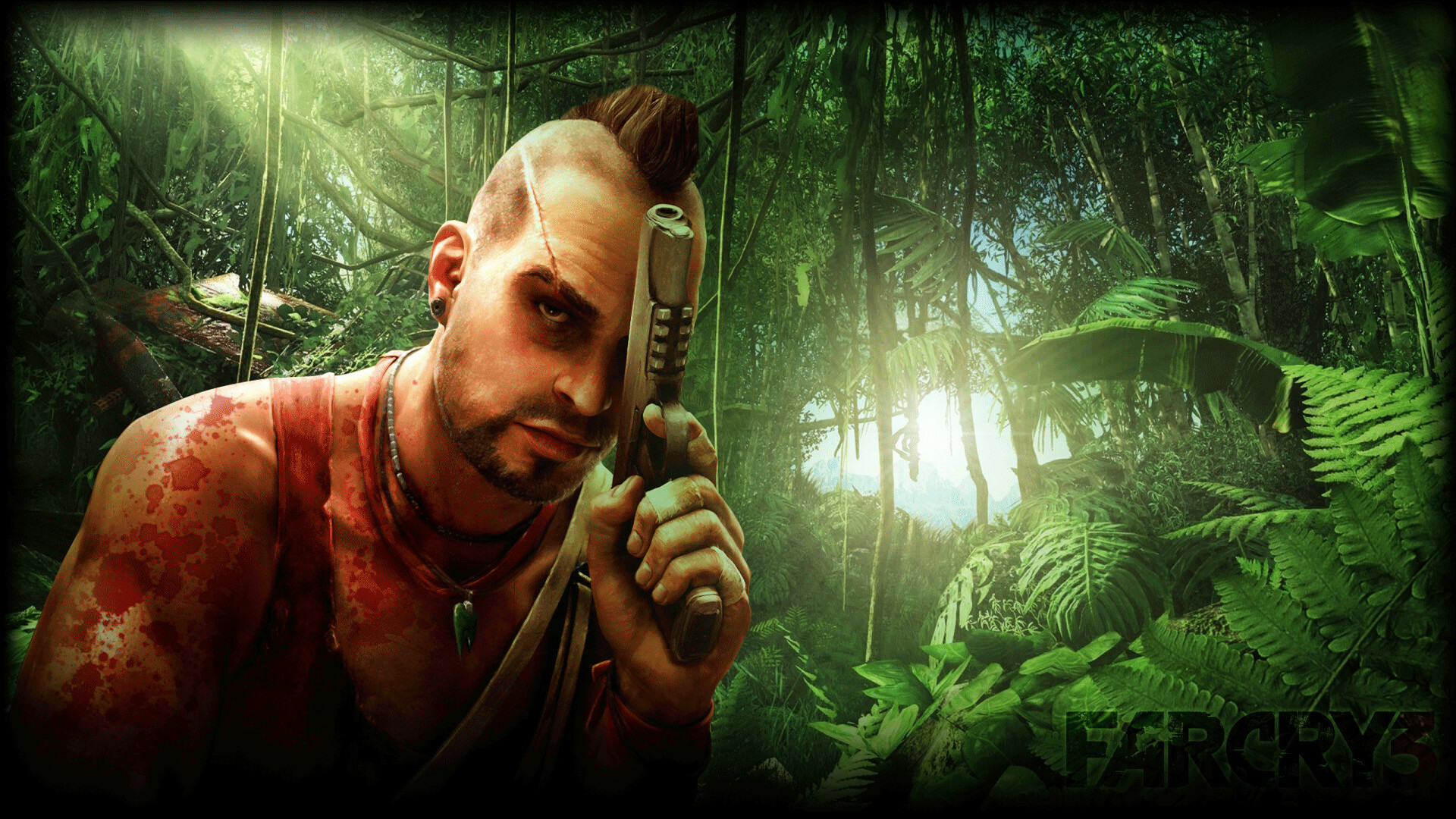 Far Cry 3: Vaas Montenegro, A character from Ubisoft's video game franchise. 1920x1080 Full HD Wallpaper.