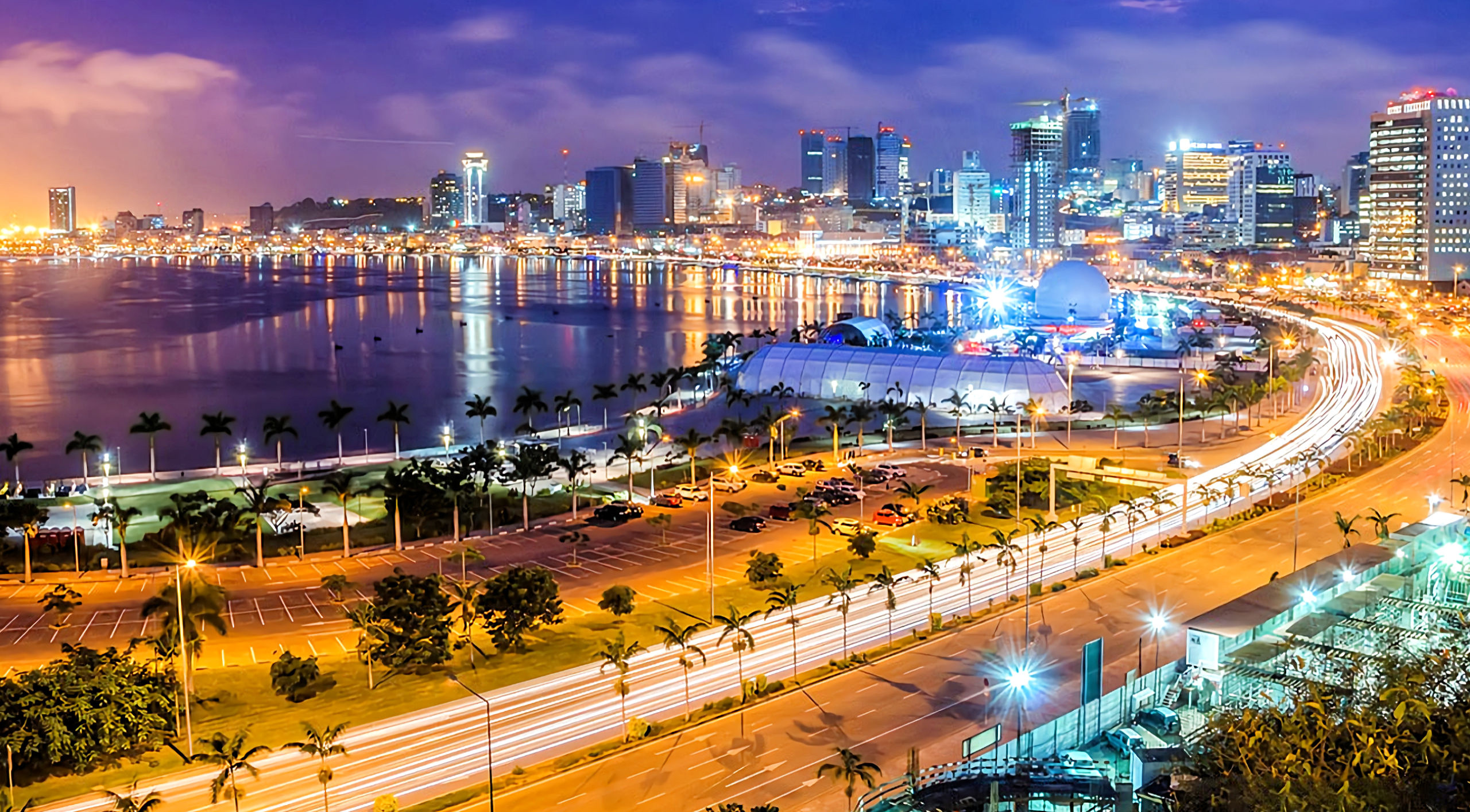 Luanda, Angola travels, African market anniversary, Congratulations, 2560x1420 HD Desktop