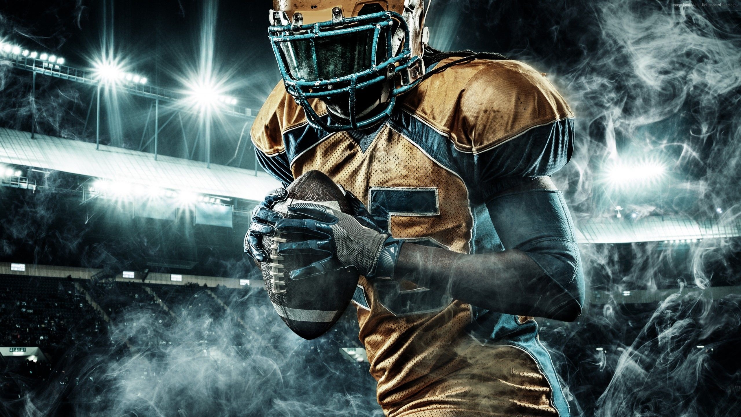 American Football: The most popular forms of the game are professional and college. 2560x1440 HD Wallpaper.