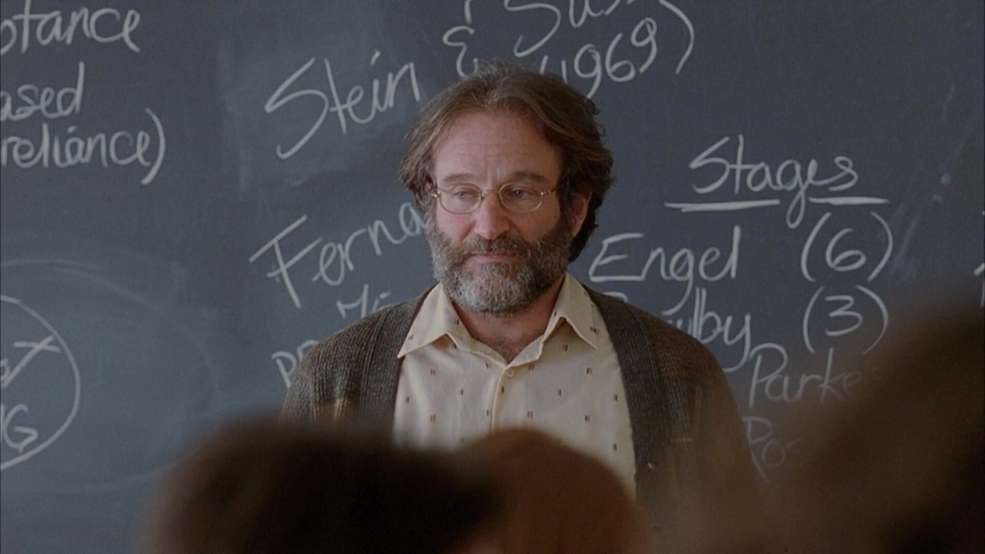 Good Will Hunting: Robin Williams has won The Academy Award for Best Supporting Actor for the role in this movie. 1920x1080 Full HD Background.