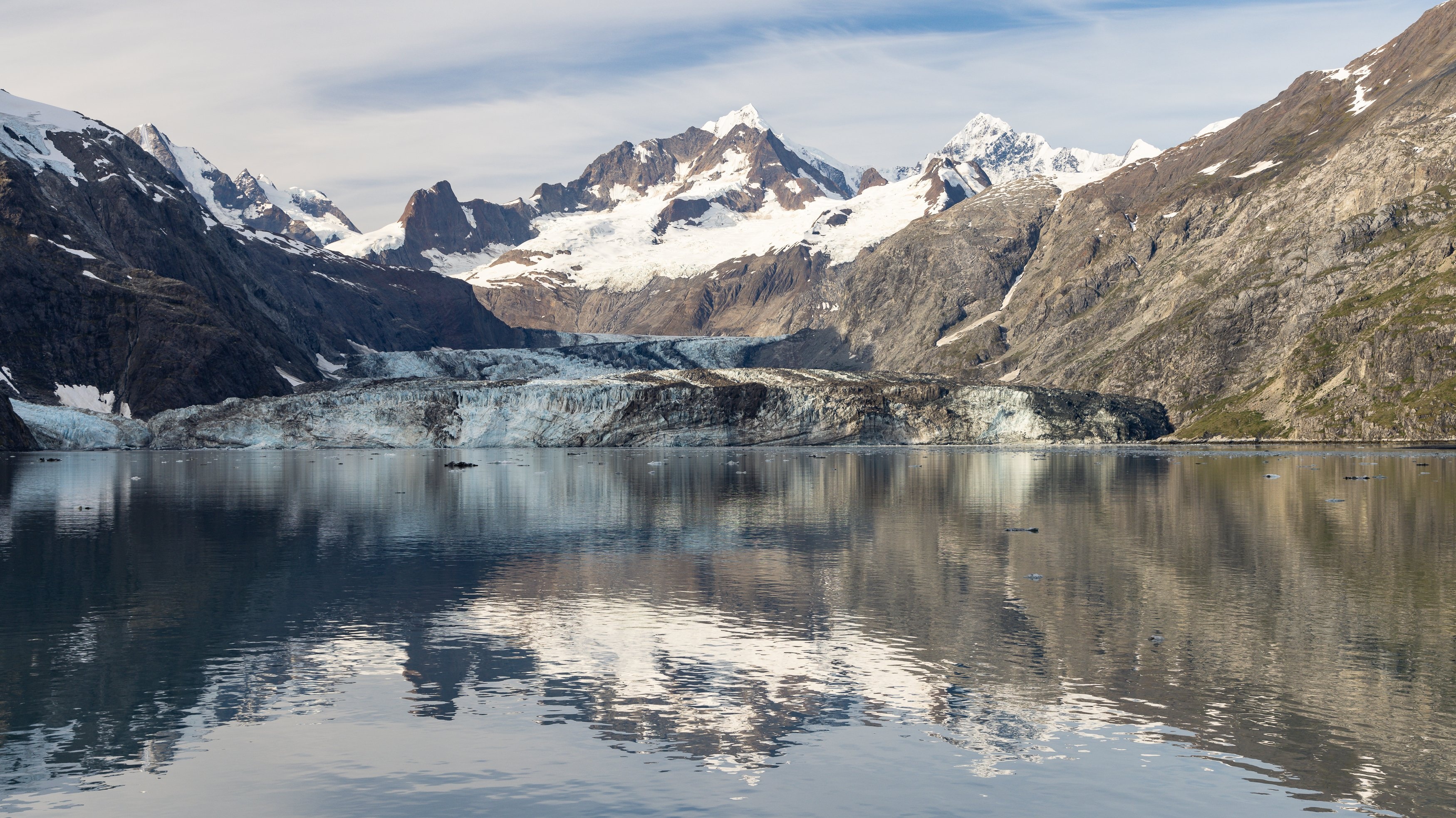 Margerie Glacier, National Geographic Quest, Lindblad Expeditions, Captivating beauty, 3500x1970 HD Desktop