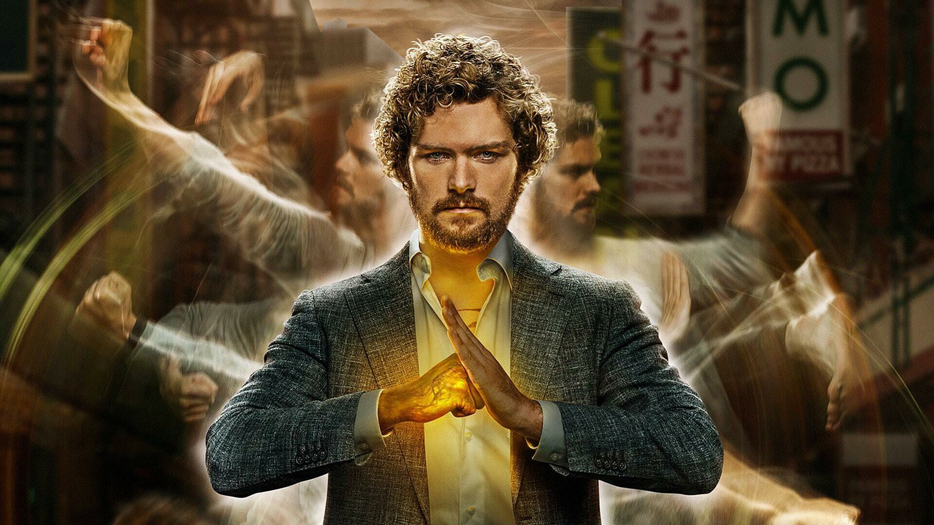 Iron Fist: The popular Marvel hero, who can focus mass amounts of energy into his fist, giving him the ability to superhumanly punch anything and anyone he desires. 1920x1080 Full HD Background.
